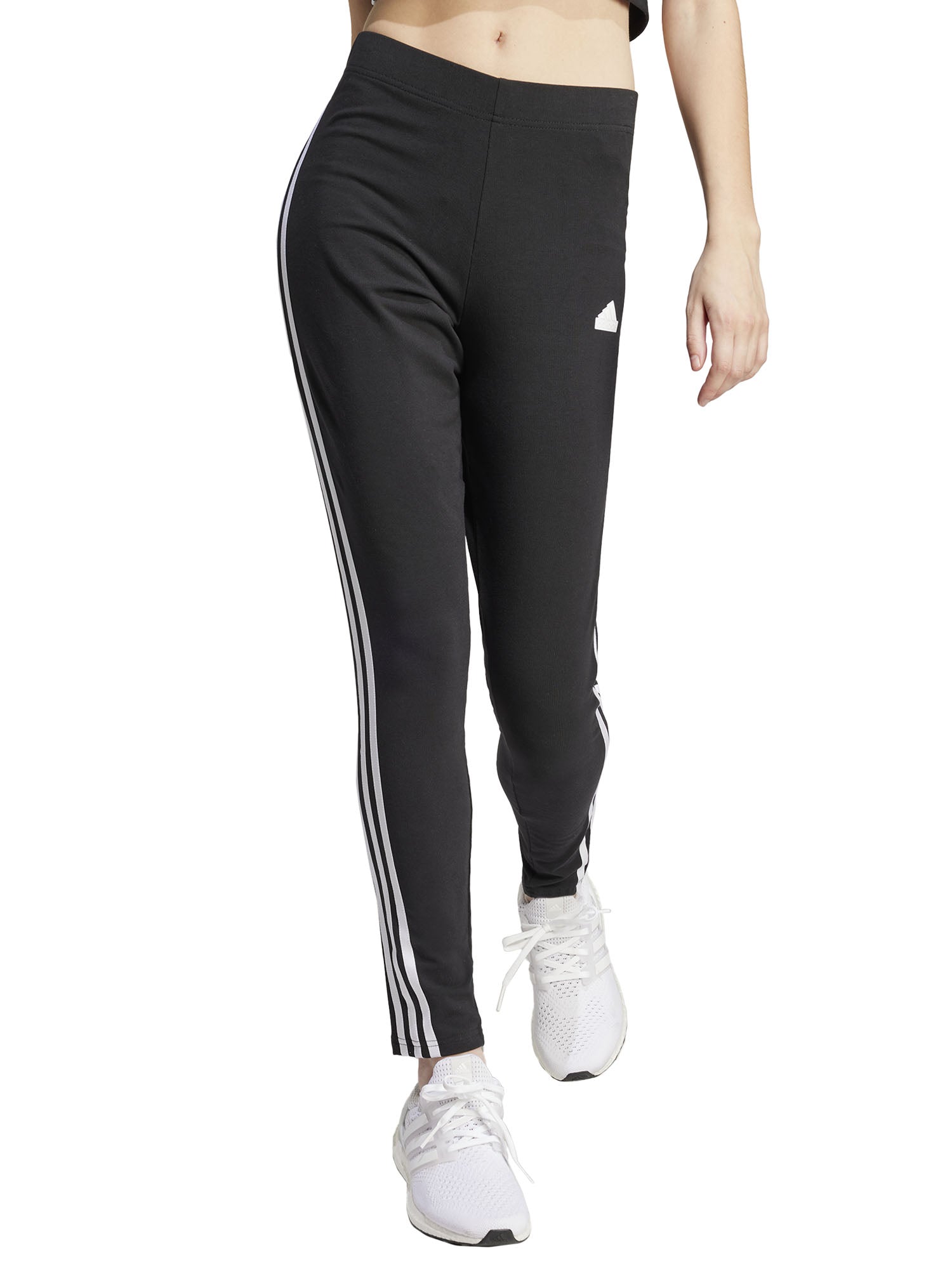 ADIDAS LEGGINGS FUTURE ICONS 3-STRIPES NERO