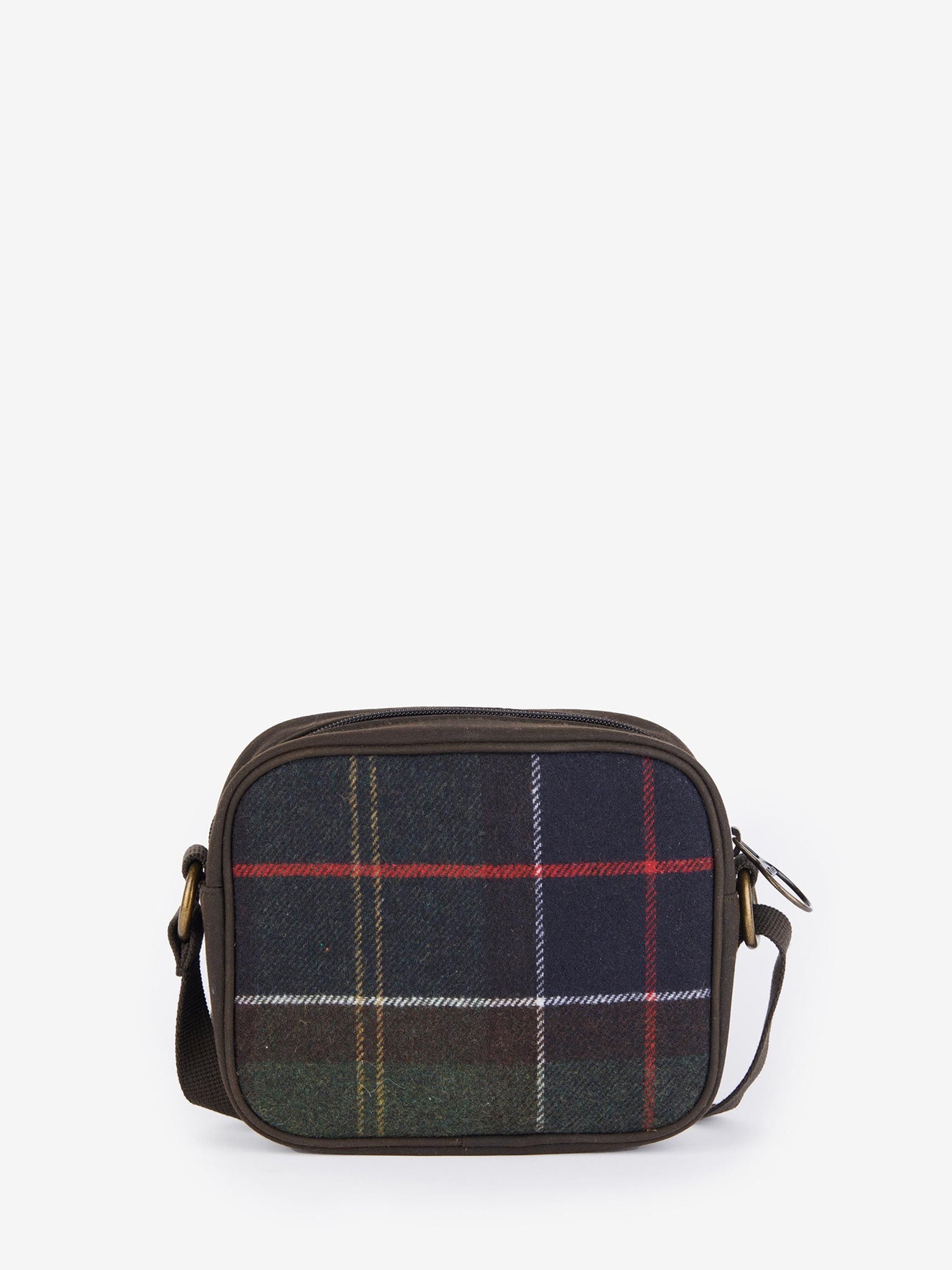 BARBOUR CONTIN BORSA A TRACOLLA TARTAN VERDE