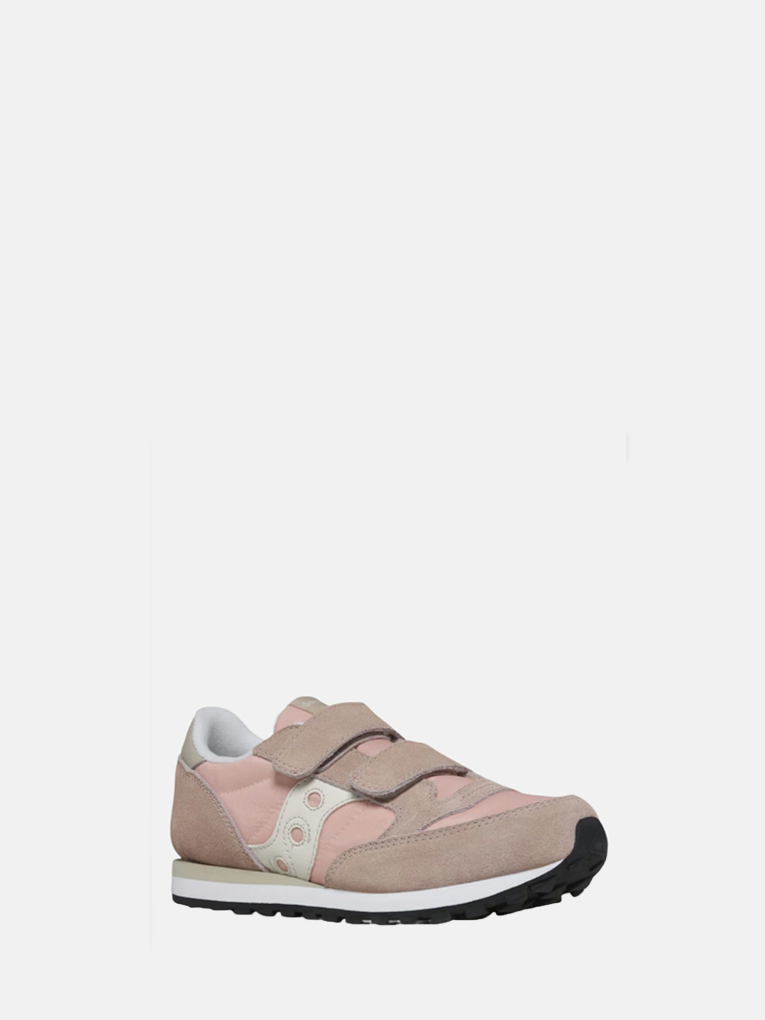 SAUCONY SNEAKERS JAZZ DOUBLE HOOK & LOOP BEIGE - ROSA