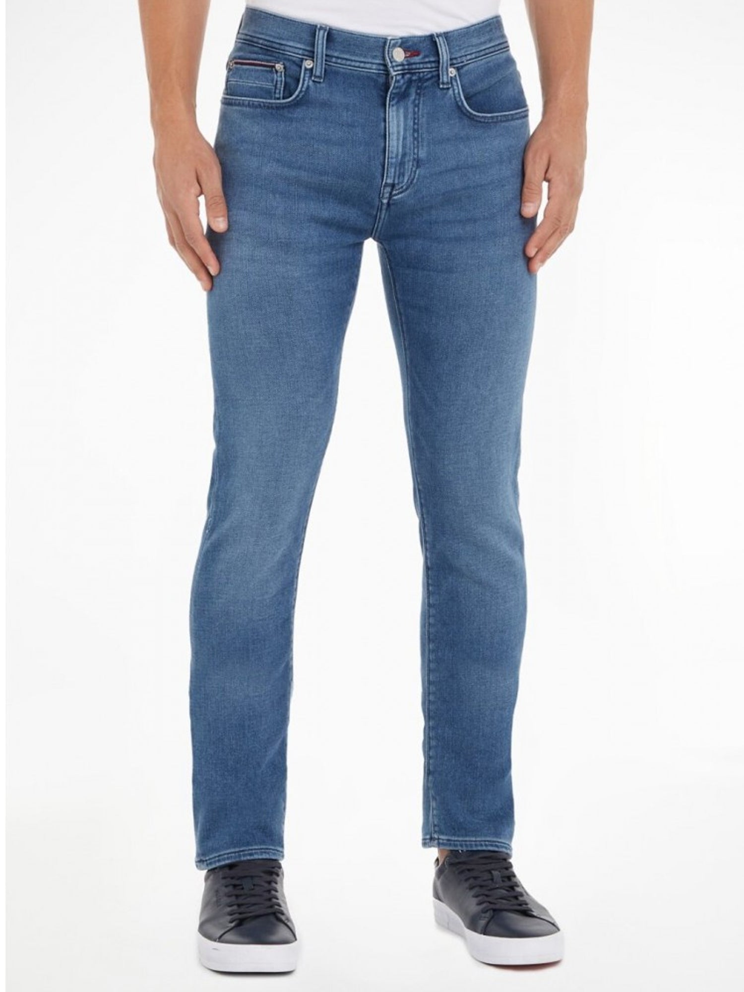 TOMMY HILFIGER JEANS SLIM BLEECKER IN DENIM BLU