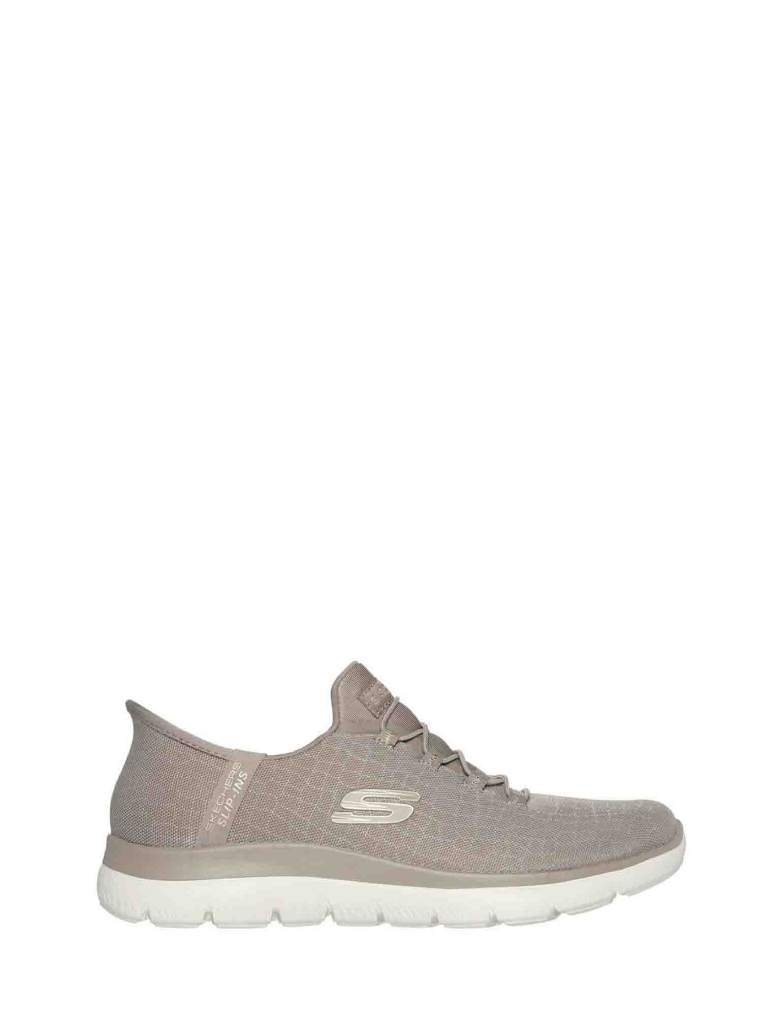 SKECHERS SLIP-INS SUMMITS-CLASSY NIGHT SNEAKERS GRIGIO