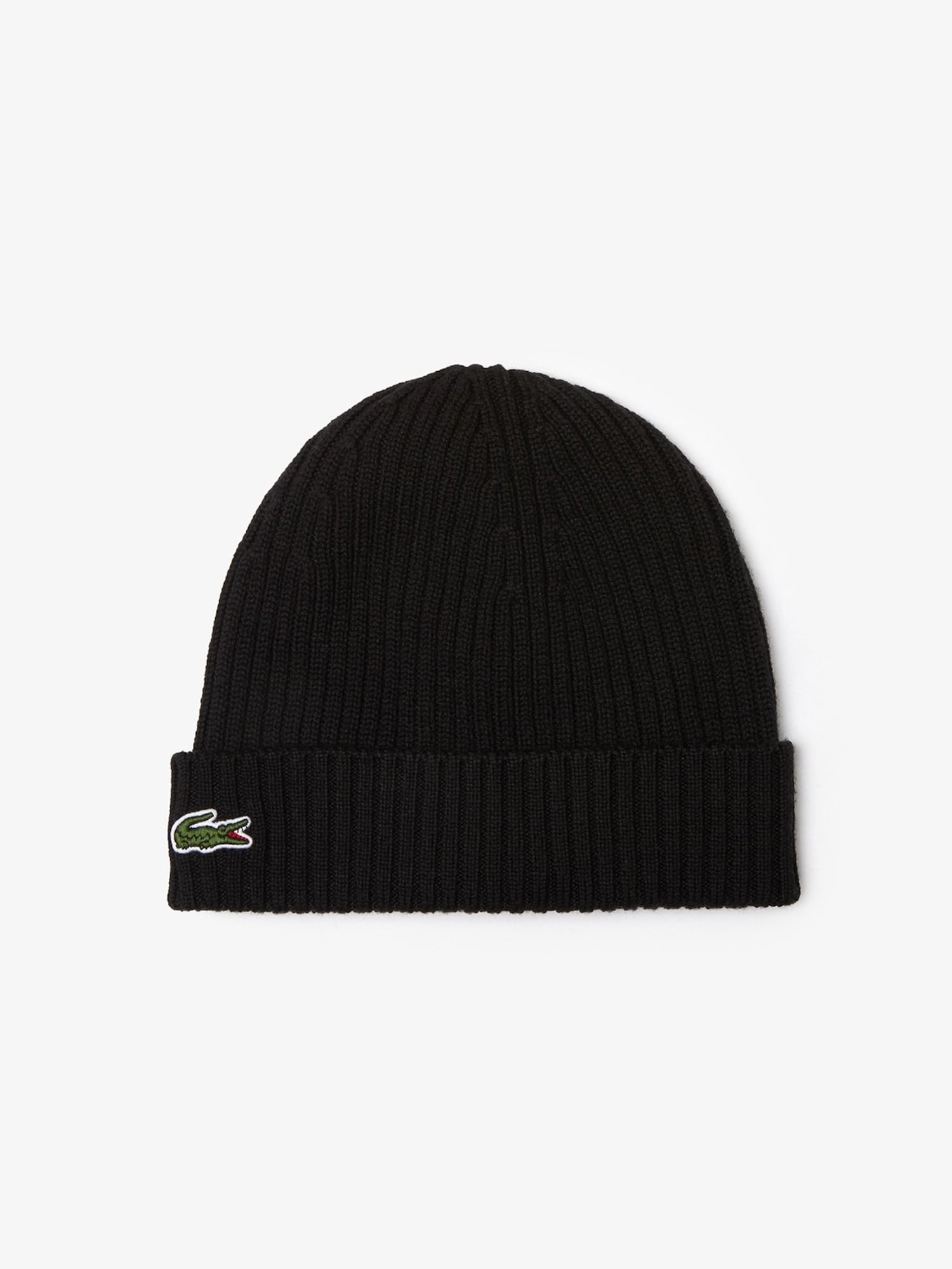 LACOSTE CAPPELLO BEANIE NERO