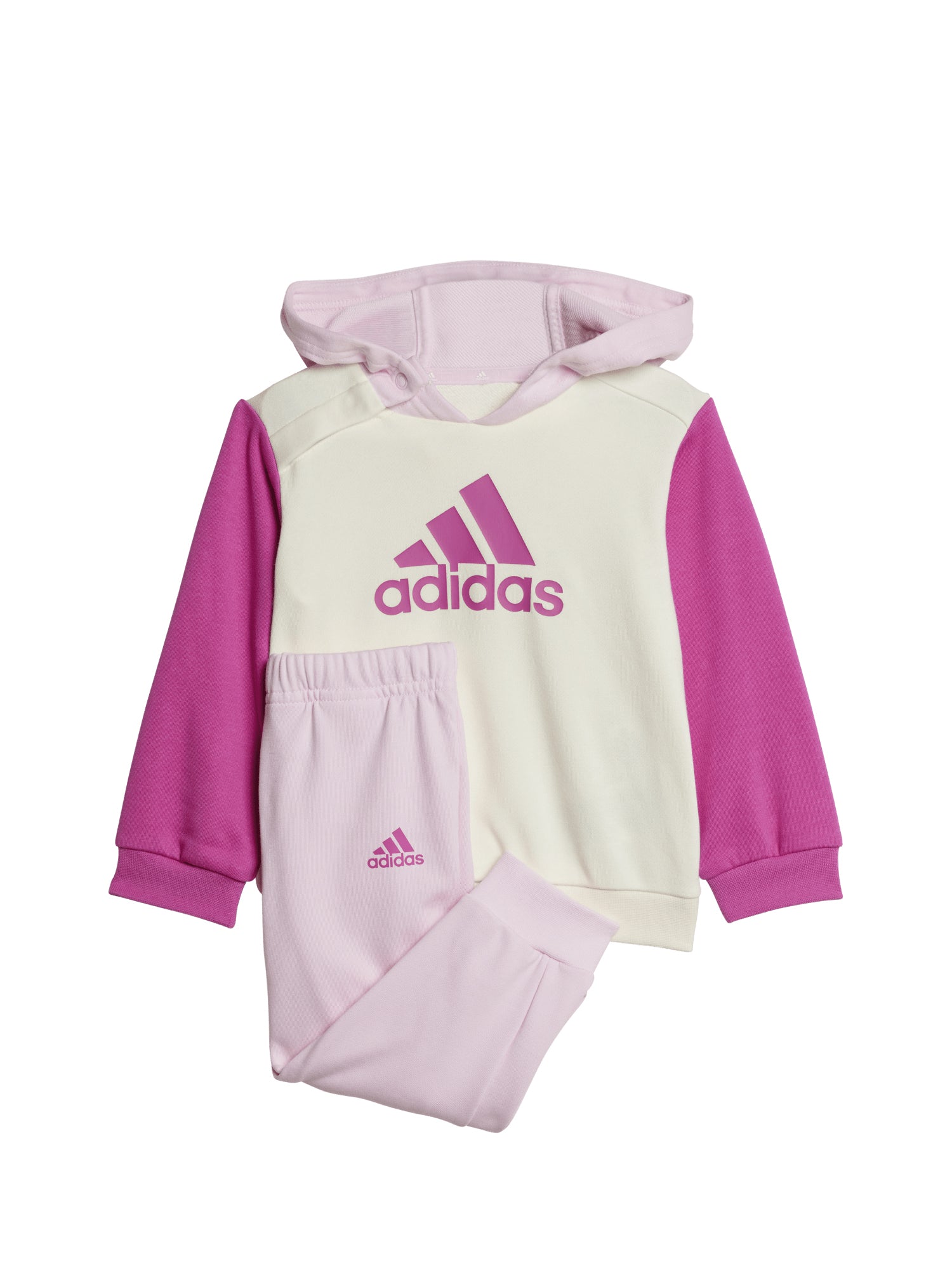 ADIDAS TUTA ESSENTIALS COLORBLOCK INFANT ROSA