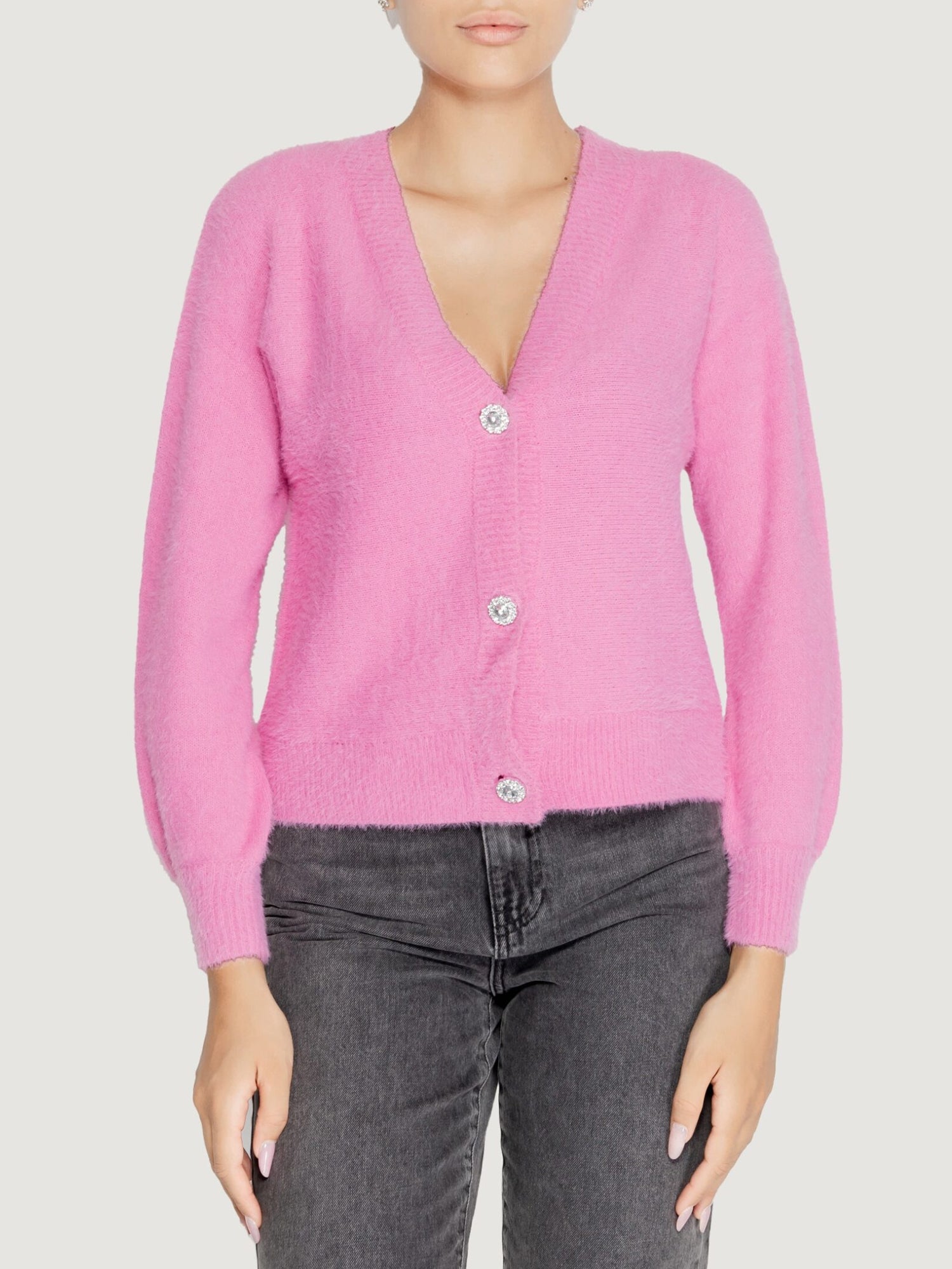 ONLY CARDIGAN ELLA PIUMO ROSA