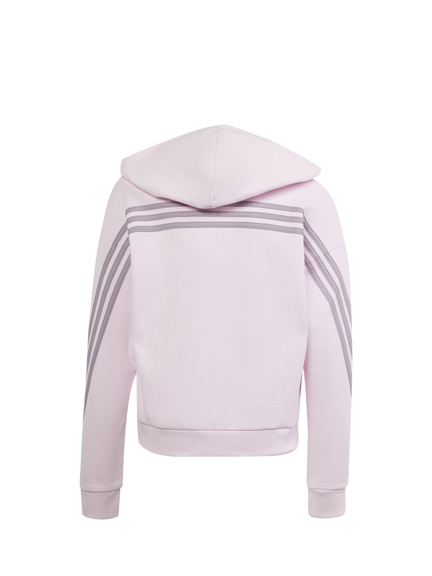 ADIDAS 3 STRISCE FELPA JUNIOR FULL-ZIP ROSA