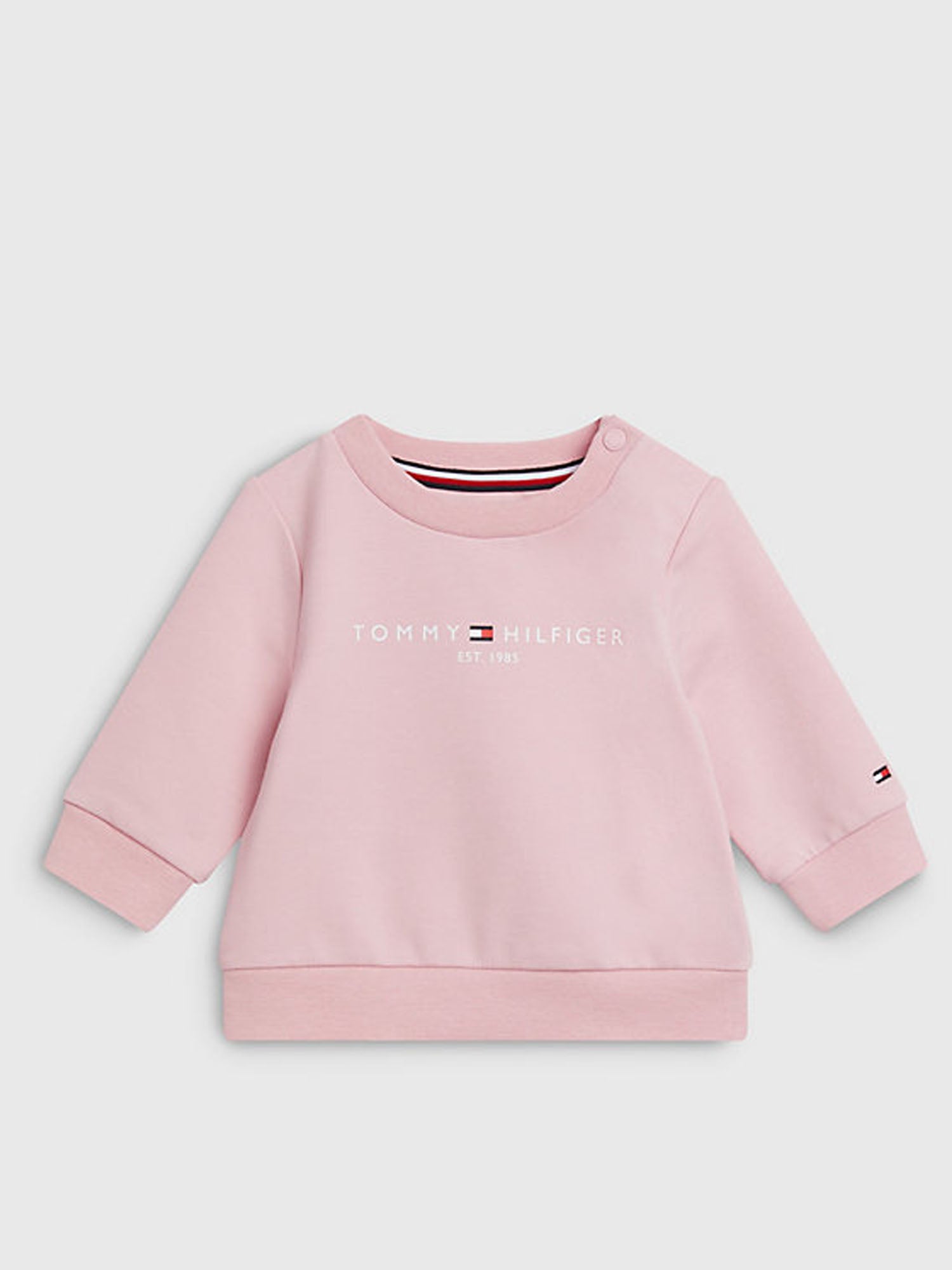 TOMMY HILFIGER KIDS FELPA ESSENTIAL ROSA