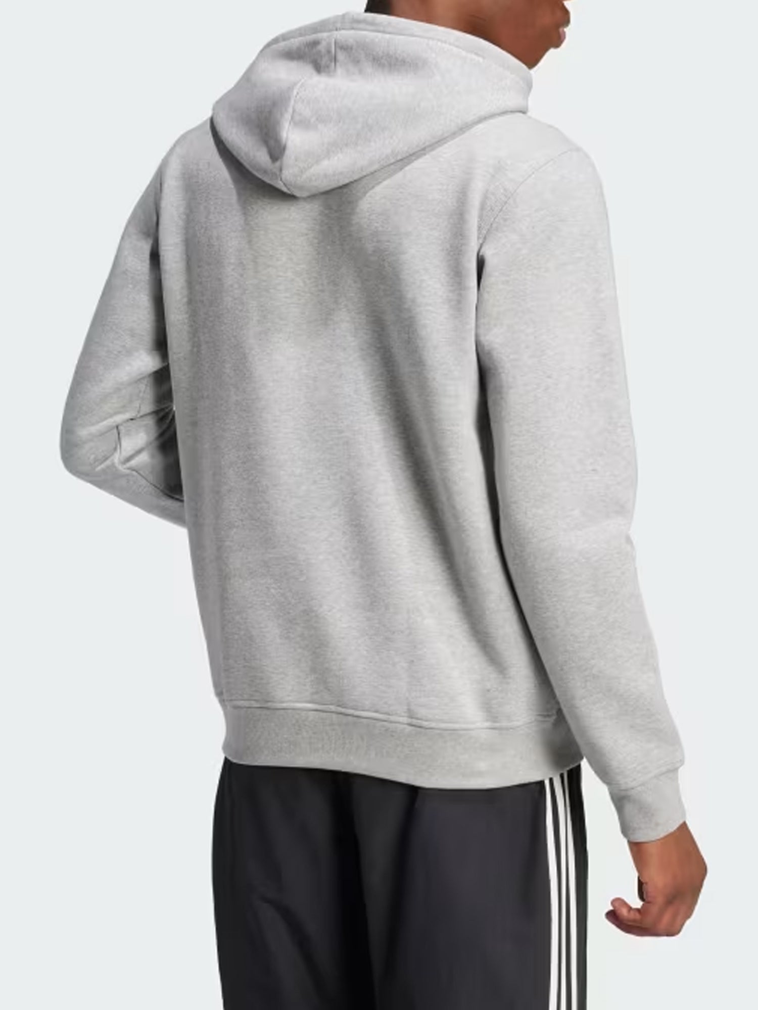 ADIDAS ORIGINALS FELPA TREFOIL ESSENTIALS GRIGIO