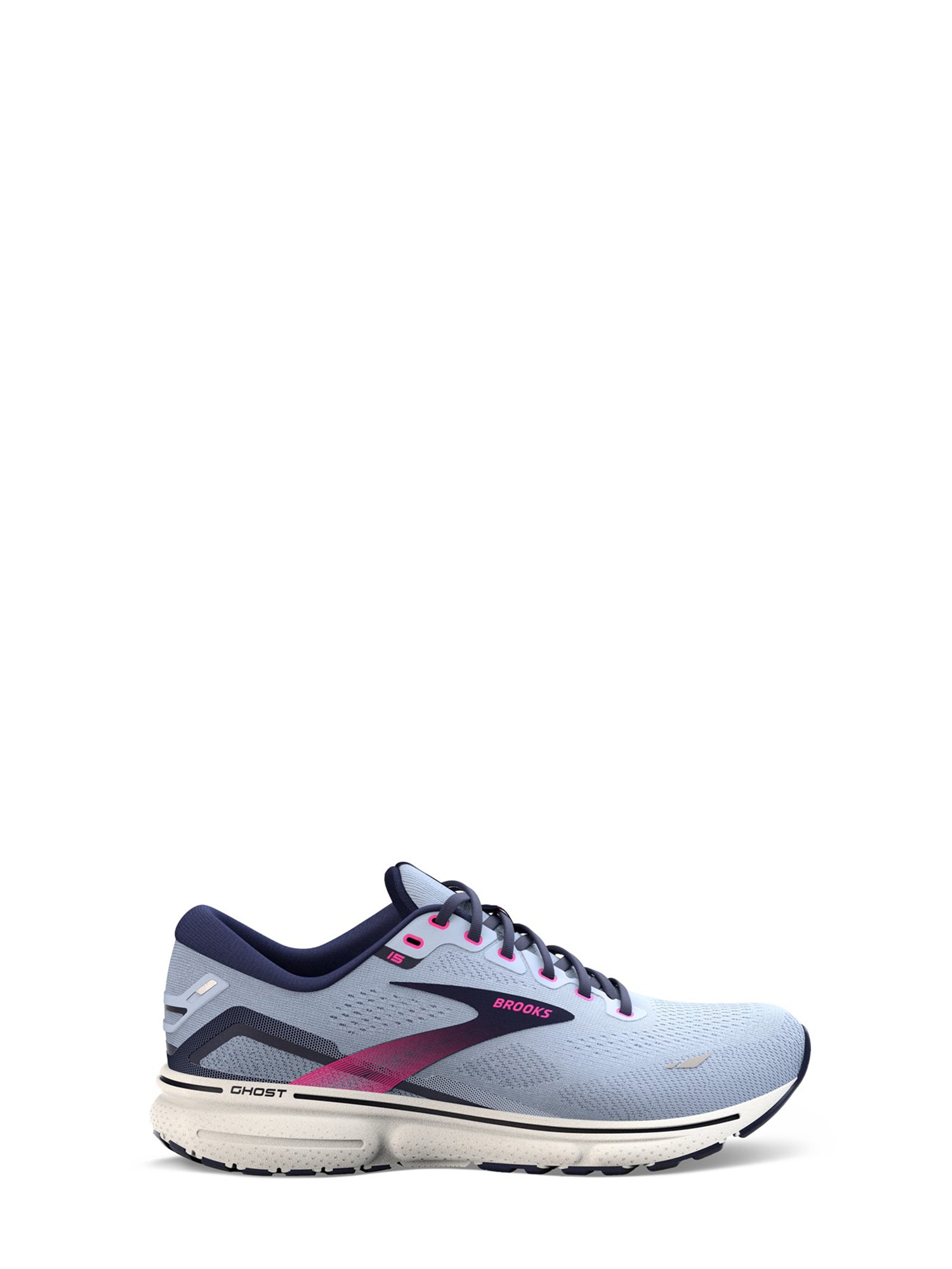 BROOKS SCARPE DA RUNNING GHOST 15 AZZURRO-FUXIA