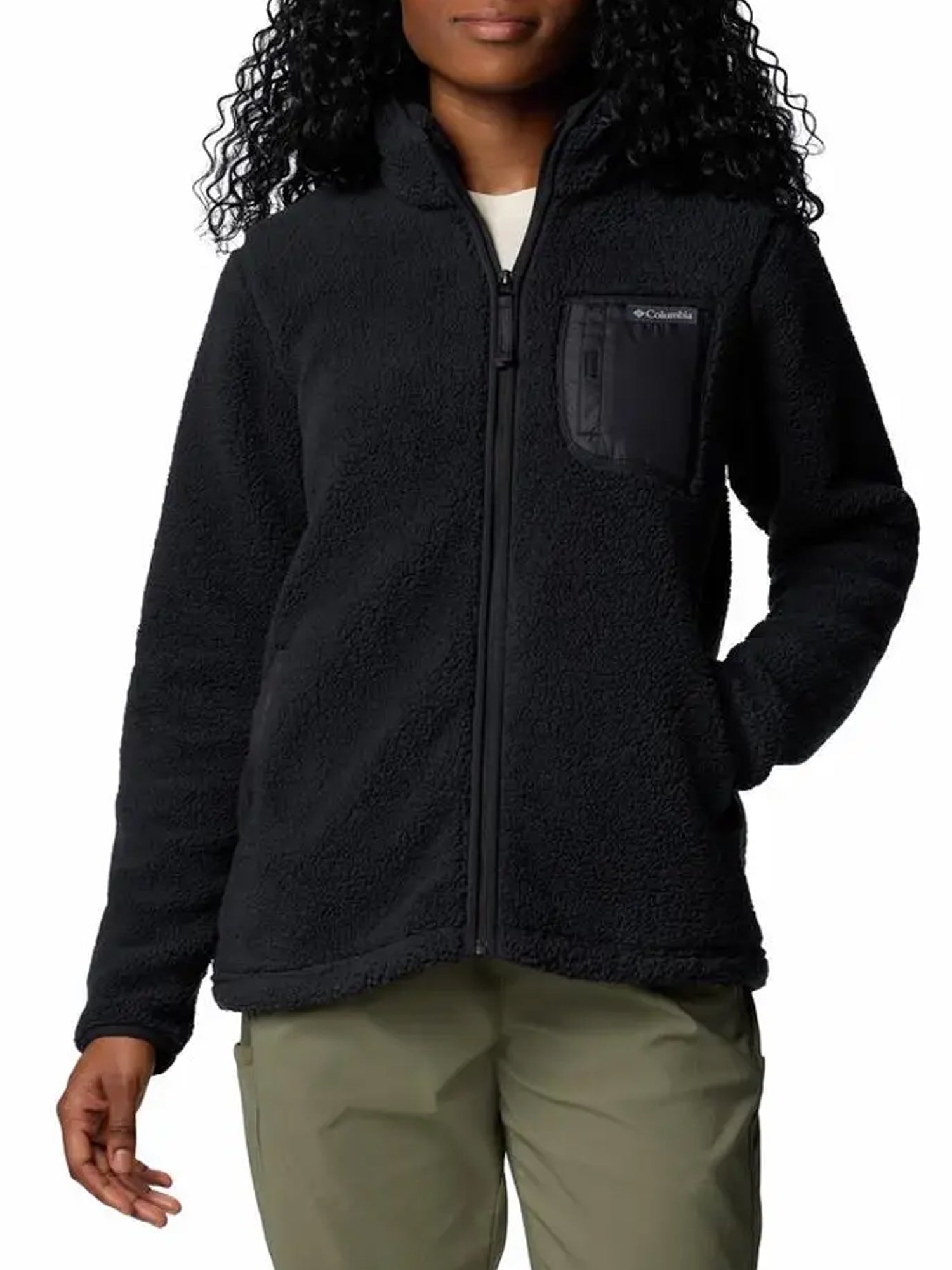 COLUMBIA PILE WEST BEND™ FULL ZIP II NERO