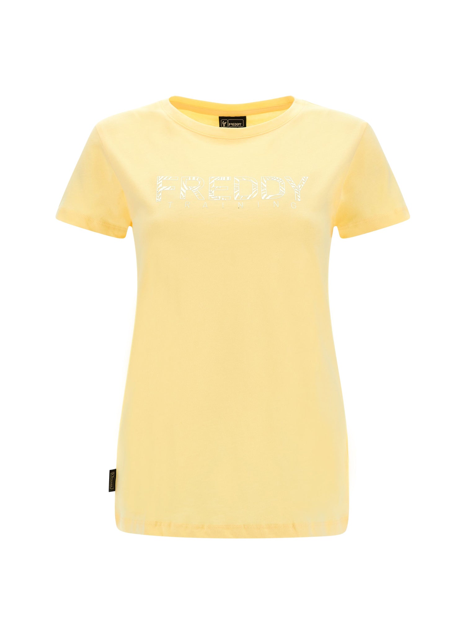 FREDDY T-SHIRT MANICHE CORTE GIALLO