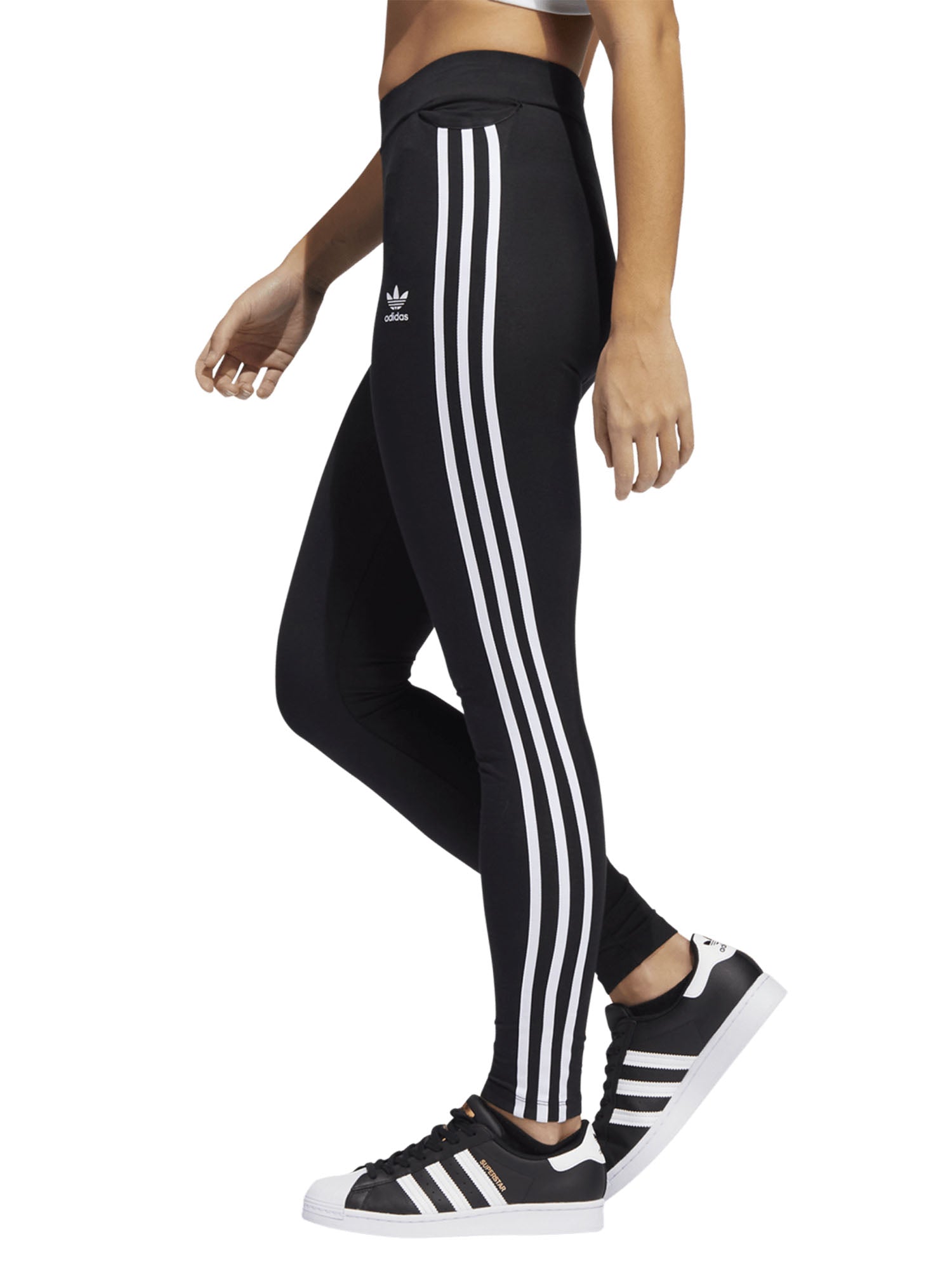 ADIDAS ORIGINALS LEGGINGS ADICOLOR CLASSICS NERO