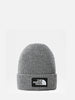 the-north-face-cappello-con-risvolto-e-logo-box-grigio-1