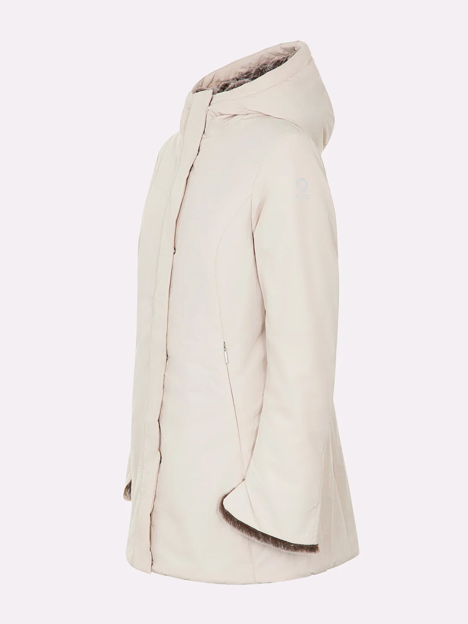 SUNS PARKA MARMOLADA FUR BEIGE