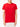 LACOSTE T-SHIRT CLASSICA TINTA UNITA ROSSO