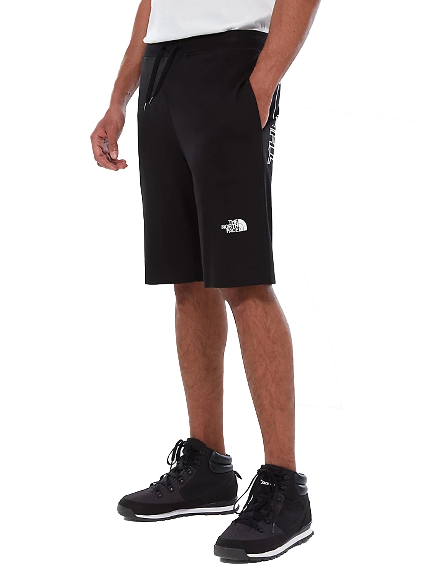 THE NORTH FACE PANTALONCINI GRAPHIC LIGHT NERO