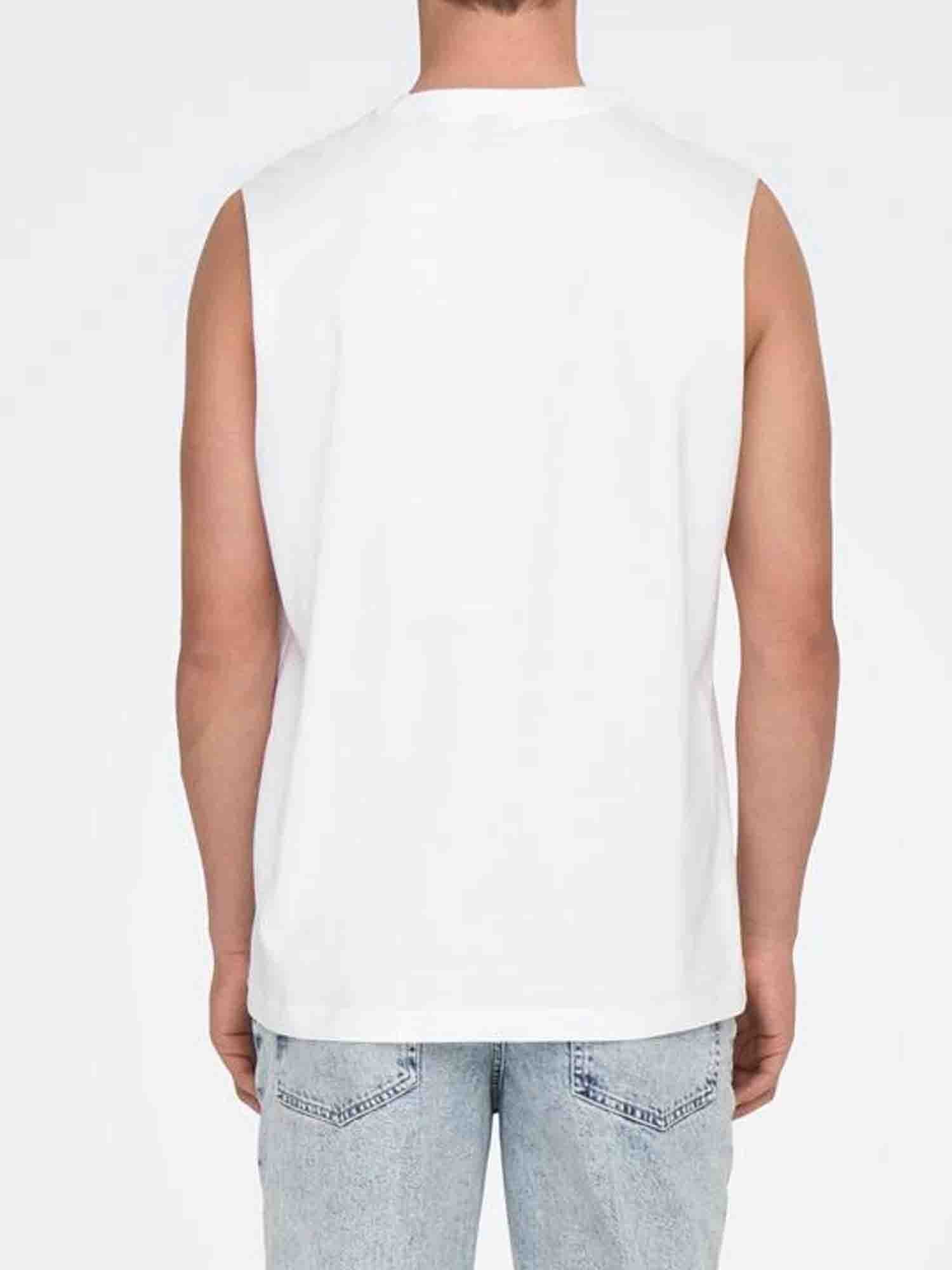 ONLY&SONS T-SHIRT SMANICATA BIANCO