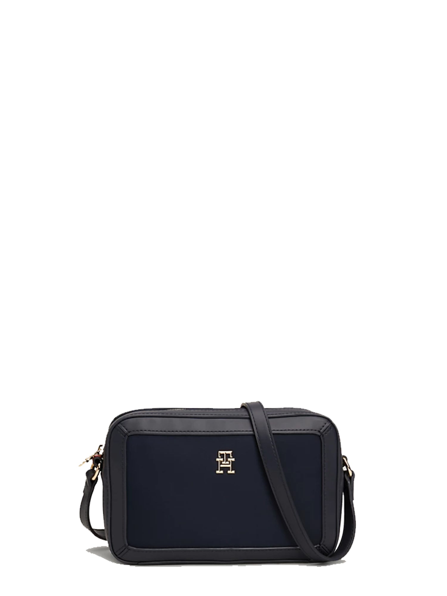 TOMMY HILFIGER ACCESSORIES BORSA A TRACOLLA ESSENTIAL CROSSOVER BLU