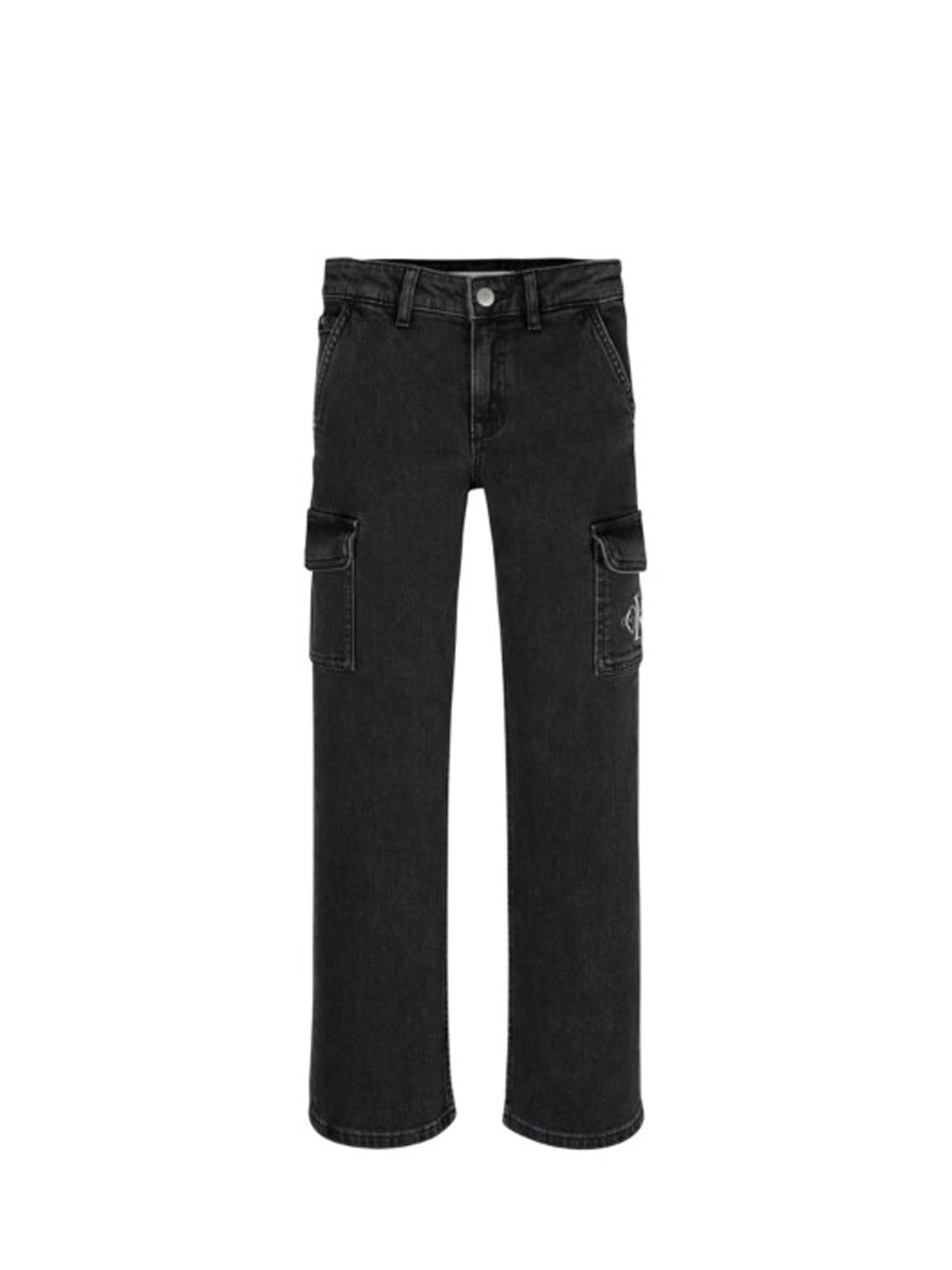 CALVIN KLEIN KIDS JEANS DRITTO ANTRACITE