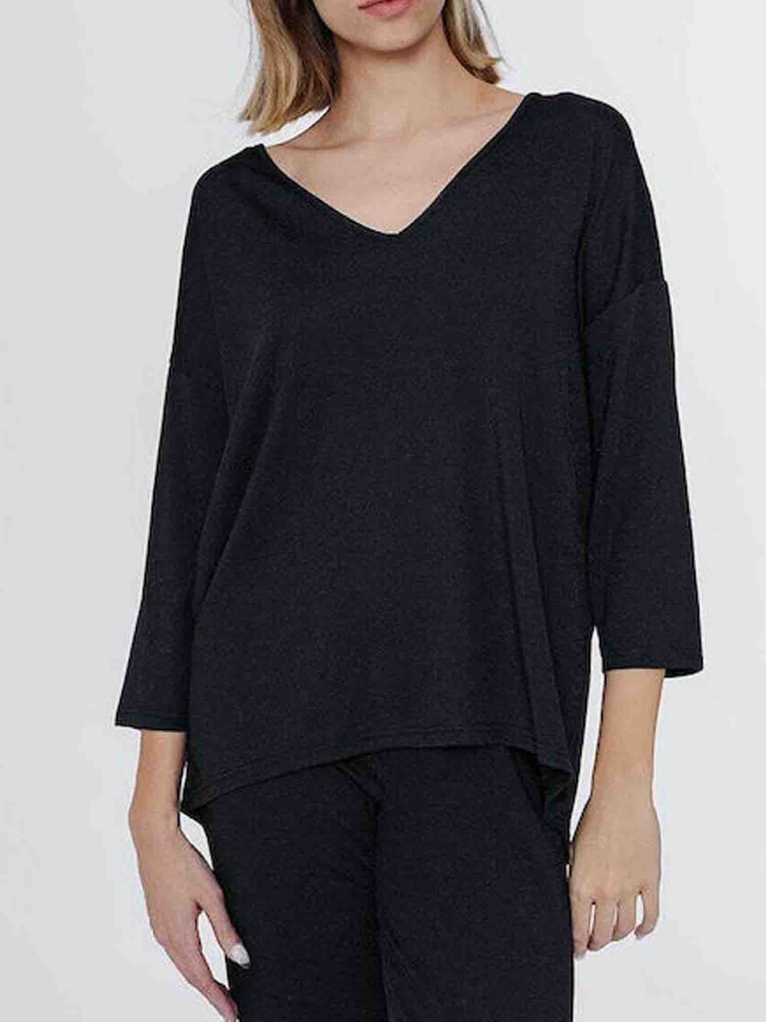 VERO MODA KANVA MAGLIA IN LUREX NERO