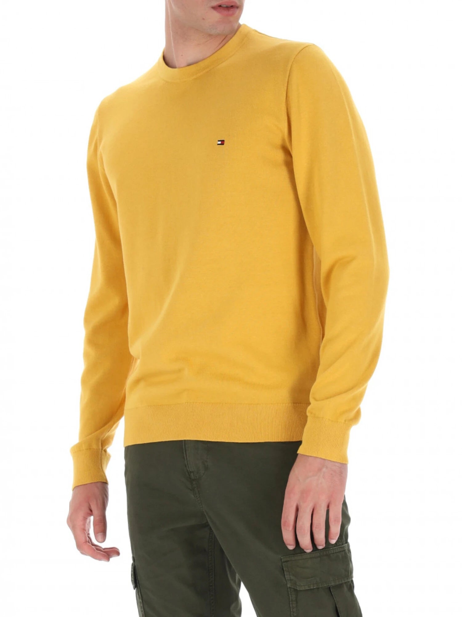 TOMMY HILFIGER PULLOVER CLASSICS GIALLO