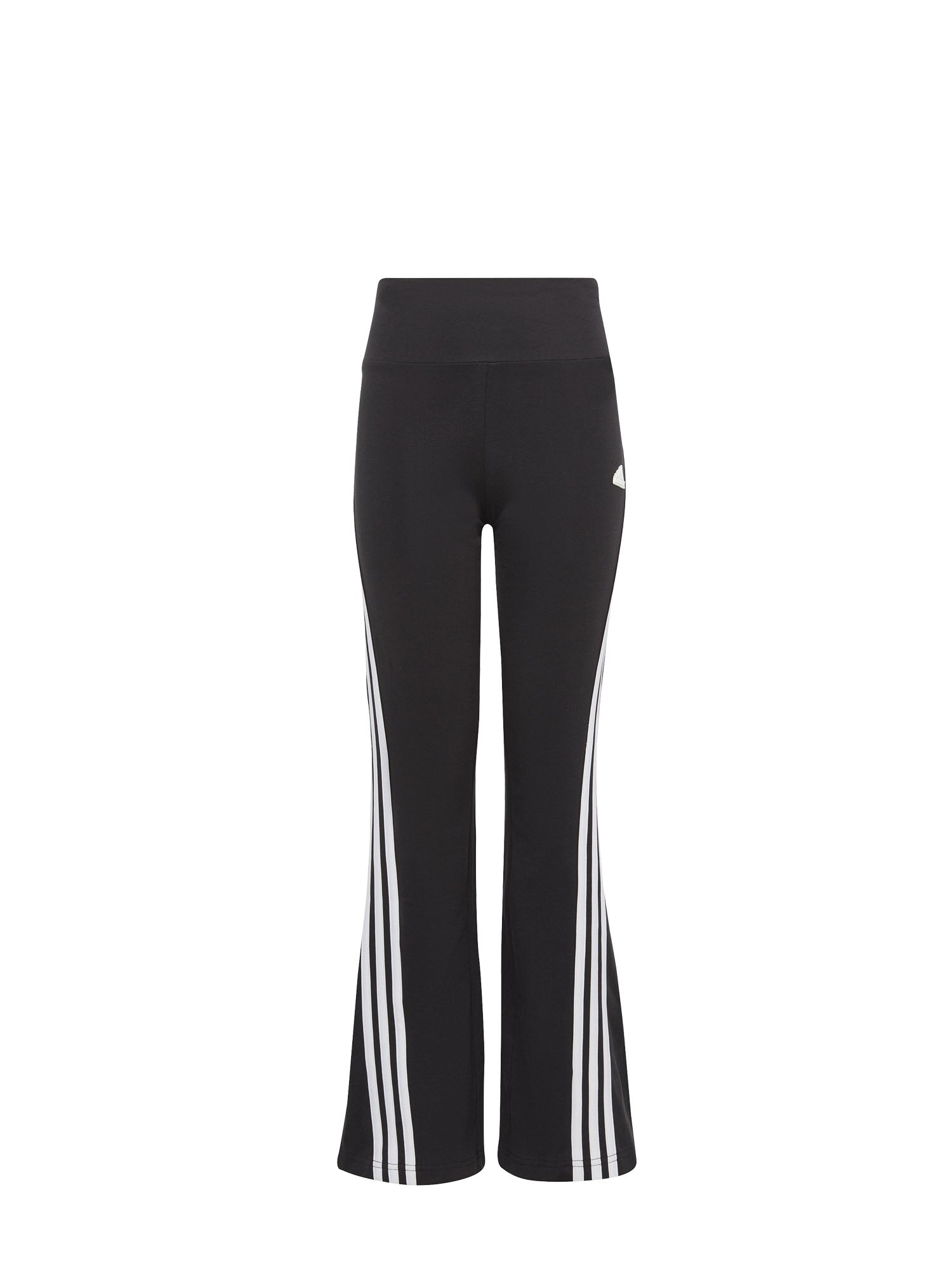 ADIDAS LEGGINGS FUTURE ICONS 3-STRIPES FLARED NERO