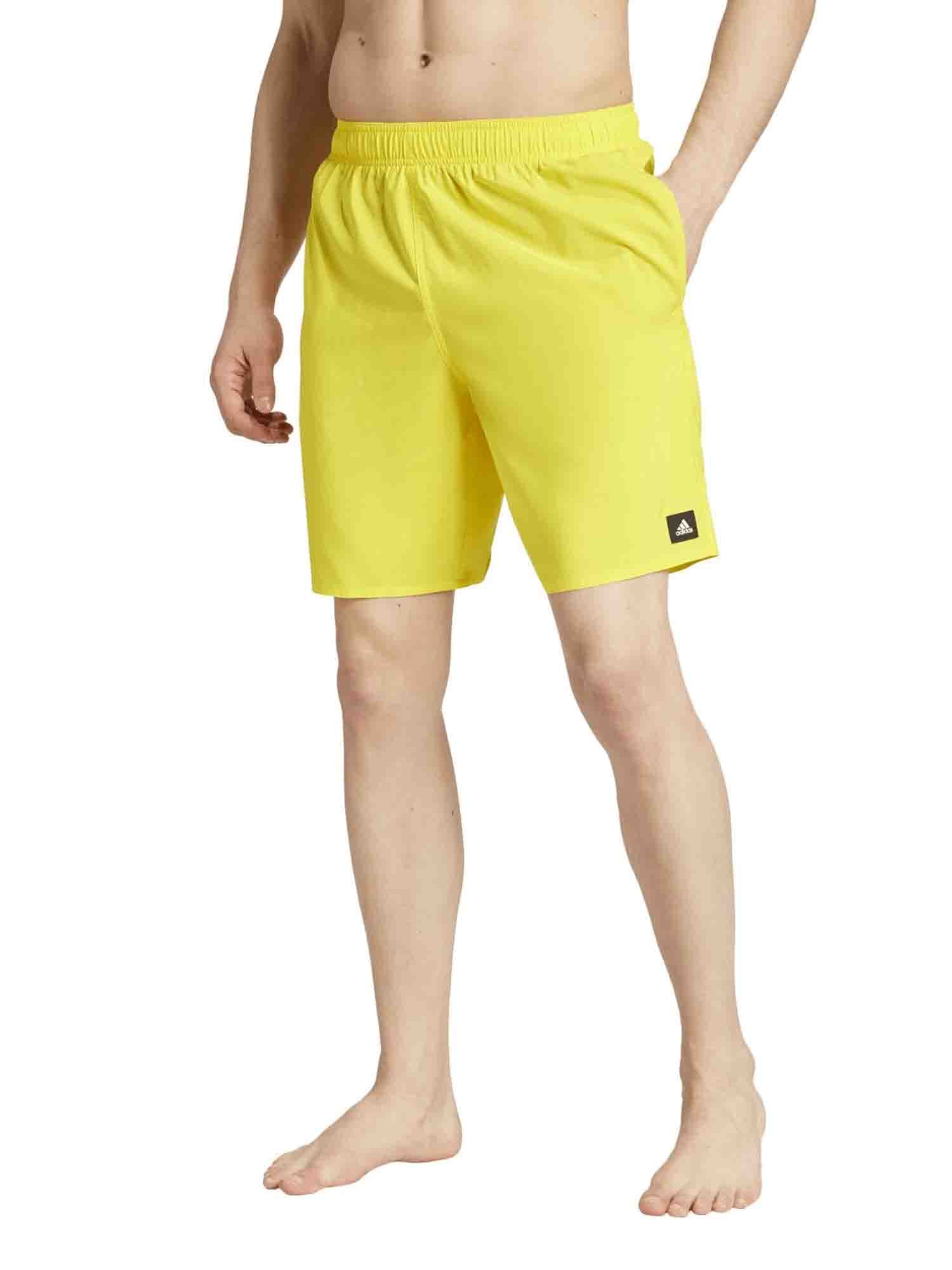 ADIDAS SHORT DA NUOTO SOLID CLX COSTUME GIALLO