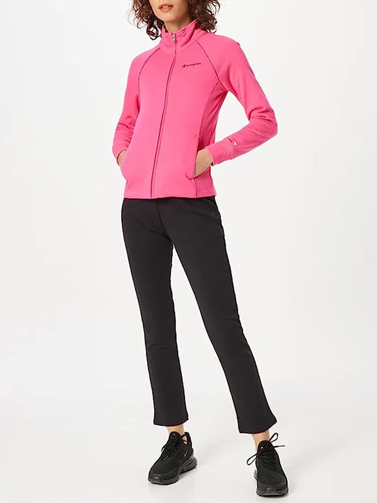 CHAMPION TUTA SPORTIVA FUXIA-NERO