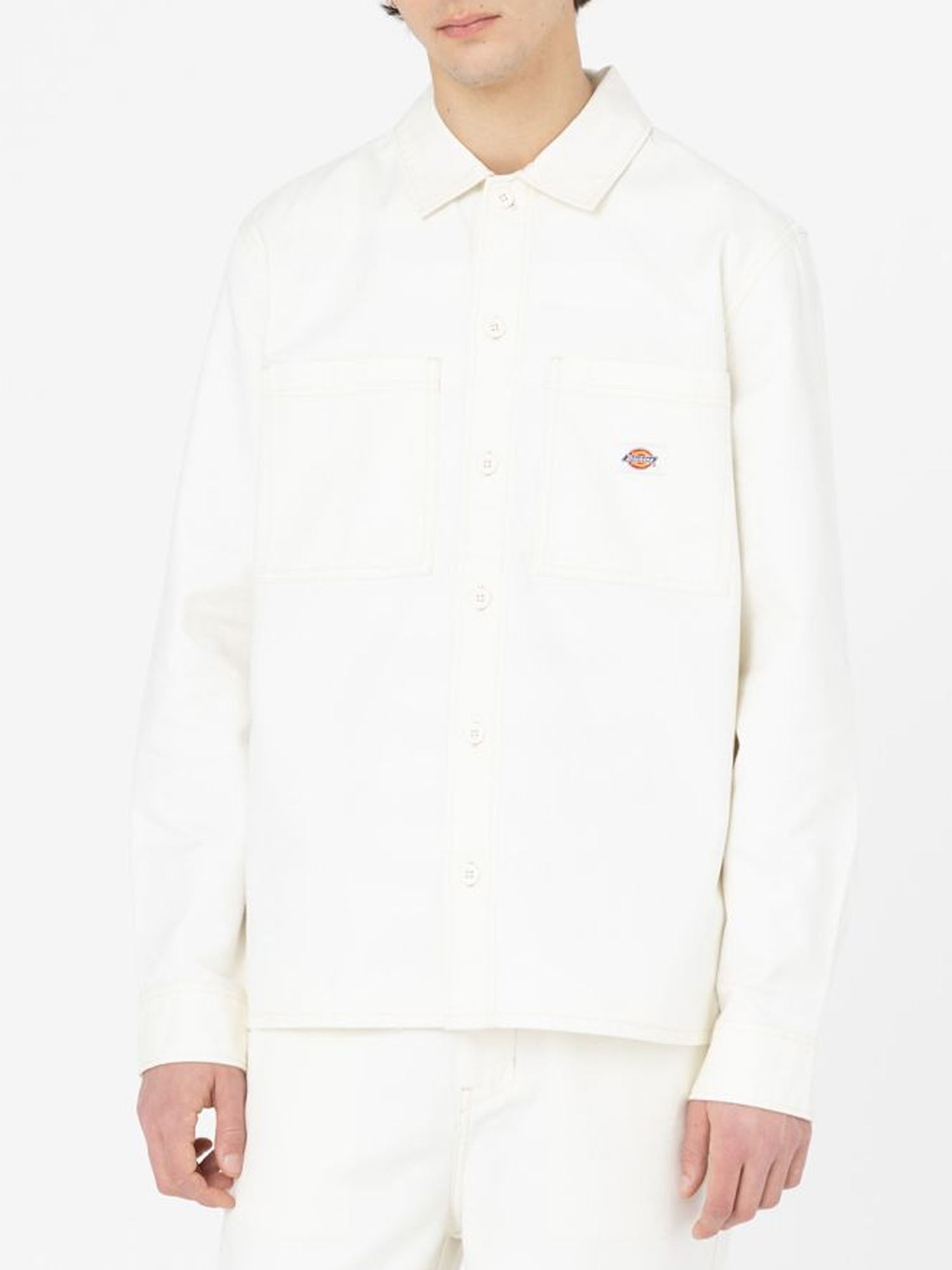 DICKIES CAMICIA FLORALA BIANCO