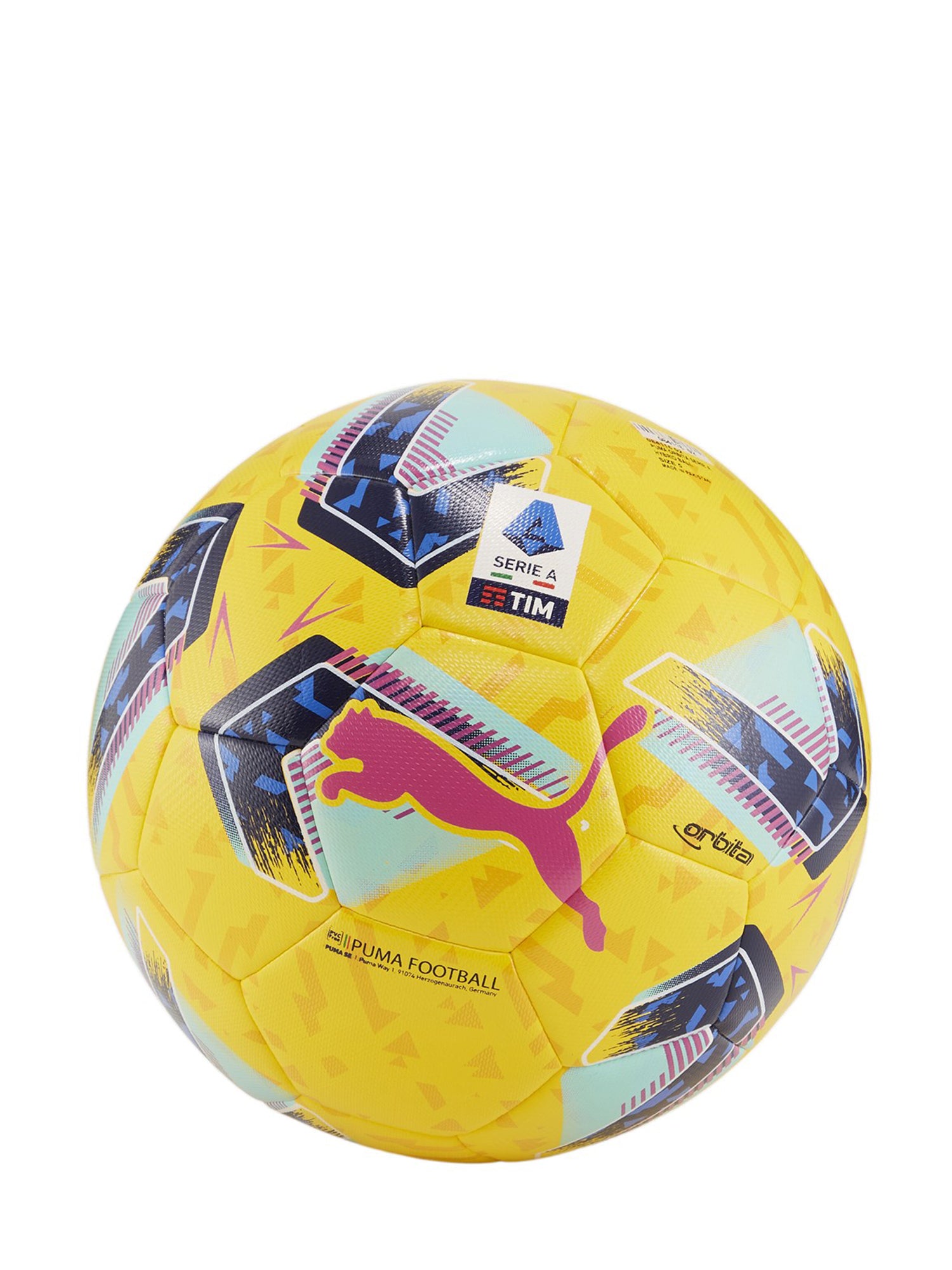 PUMA PALLONE DA CALCIO ORBITA SERIE A GIALLO