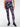 ENERGETICS LEGGINGS KAPINEM 1/1 VIOLA - NERO