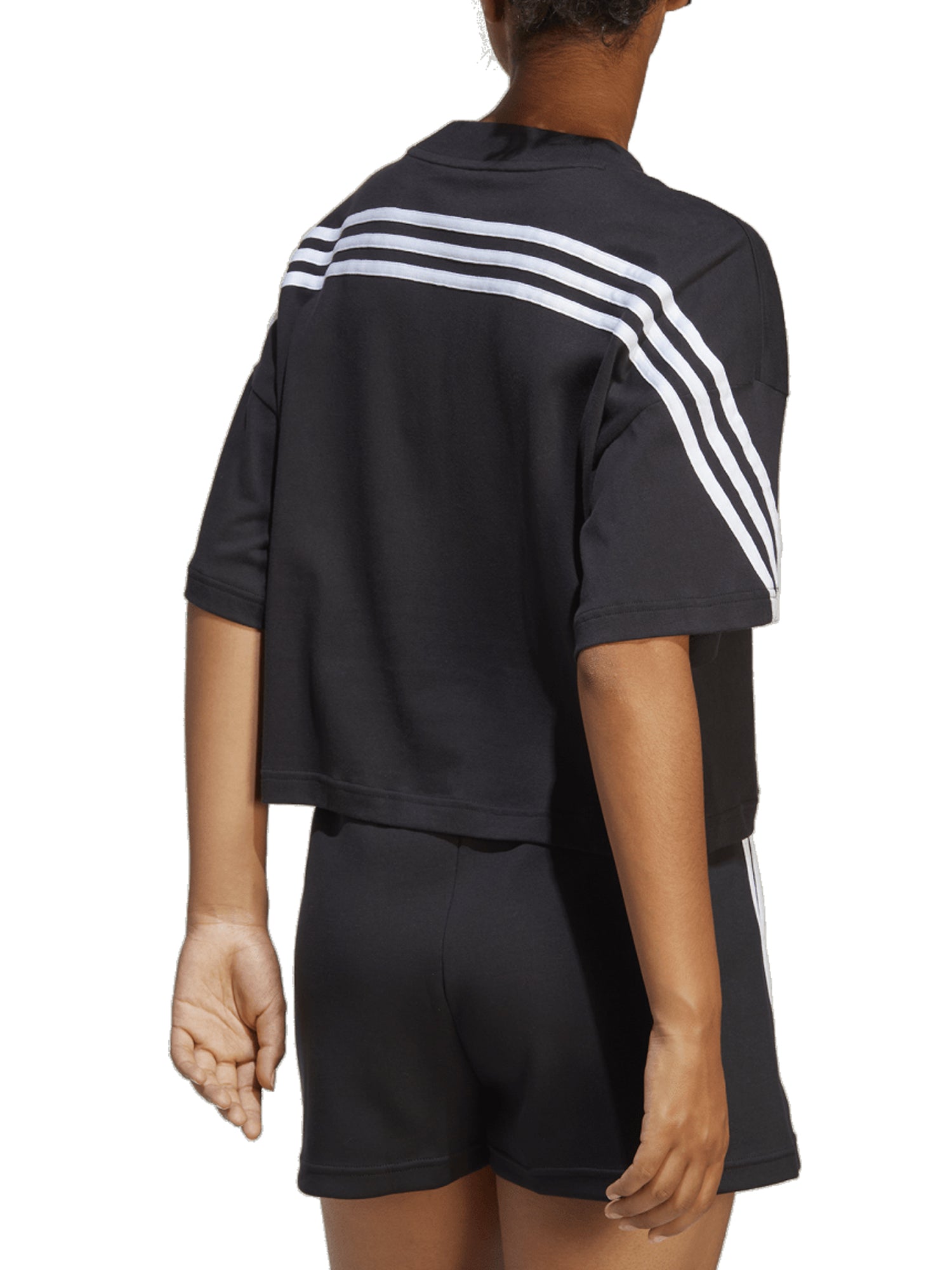 ADIDAS T-SHIRT FUTURE ICONS 3-STRIPES NERO - BIANCO