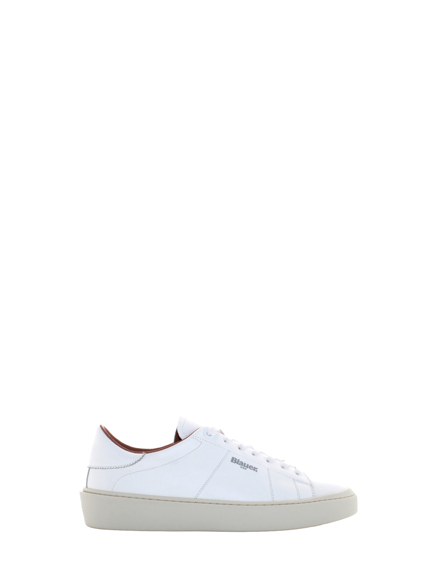 BLAUER FOOTWEAR SNEAKERS BASSE STATEN BIANCO