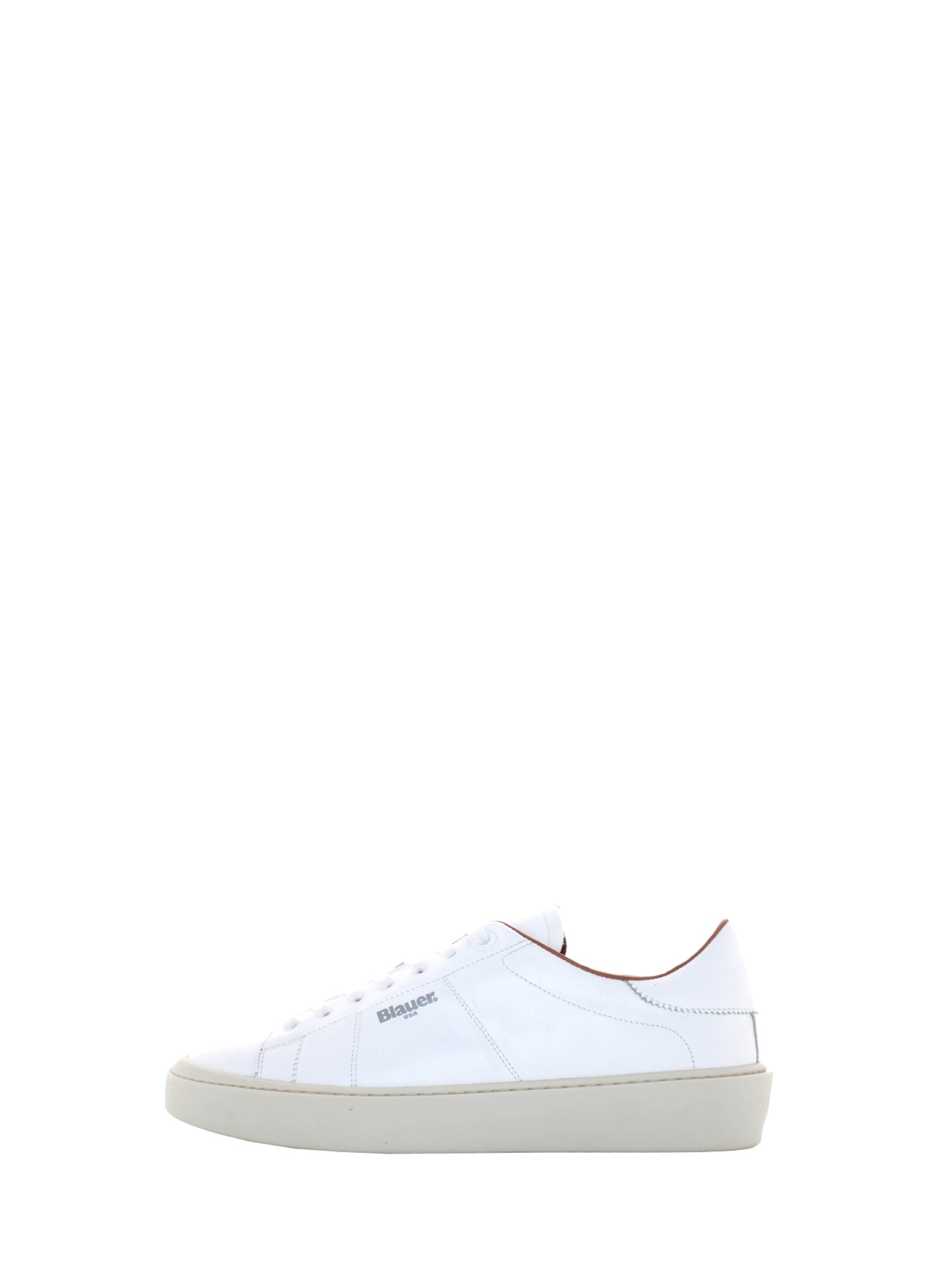 BLAUER FOOTWEAR SNEAKERS BASSE STATEN BIANCO