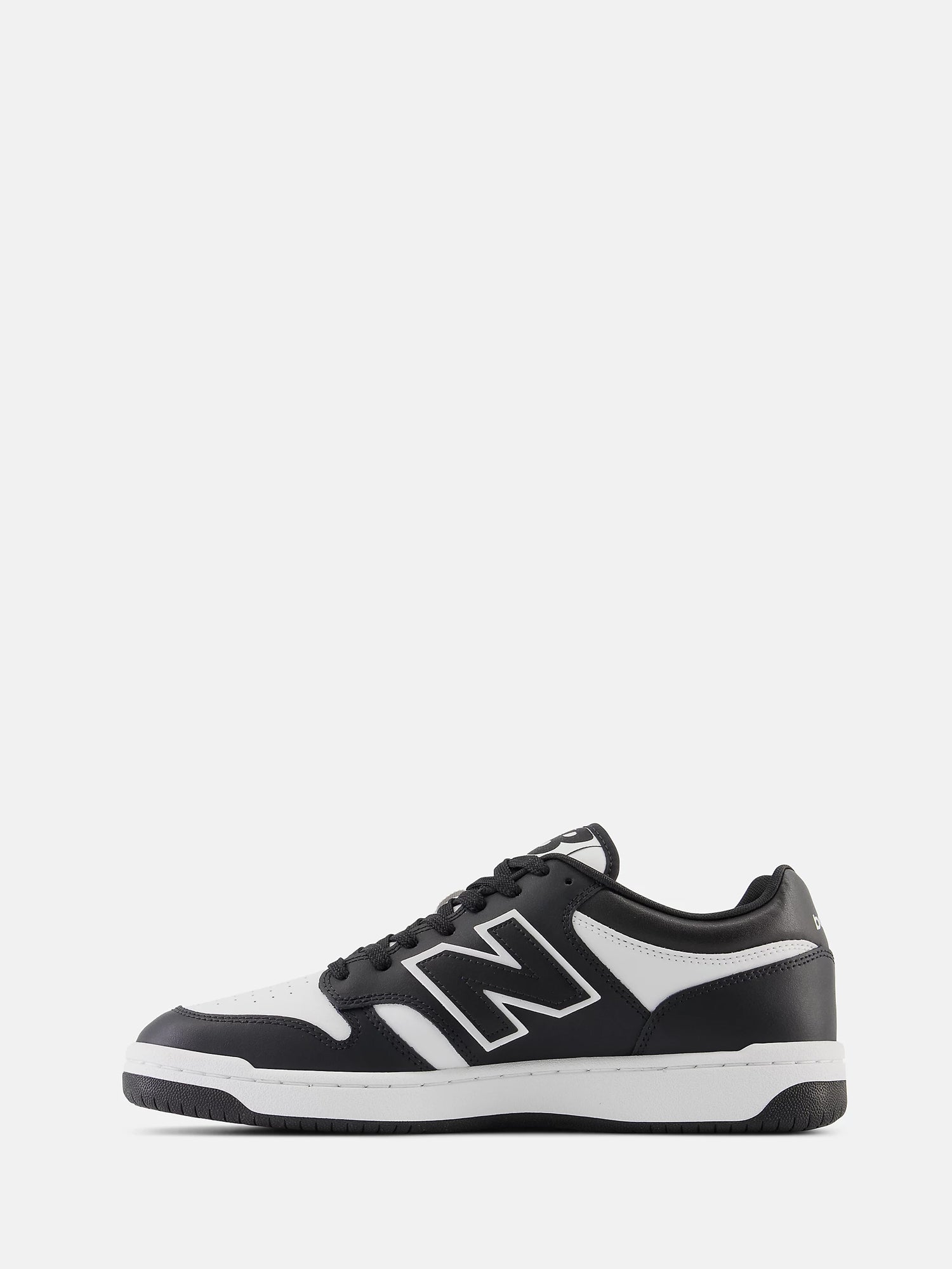 NEW BALANCE SNEAKERS 480 NERO-BIANCO