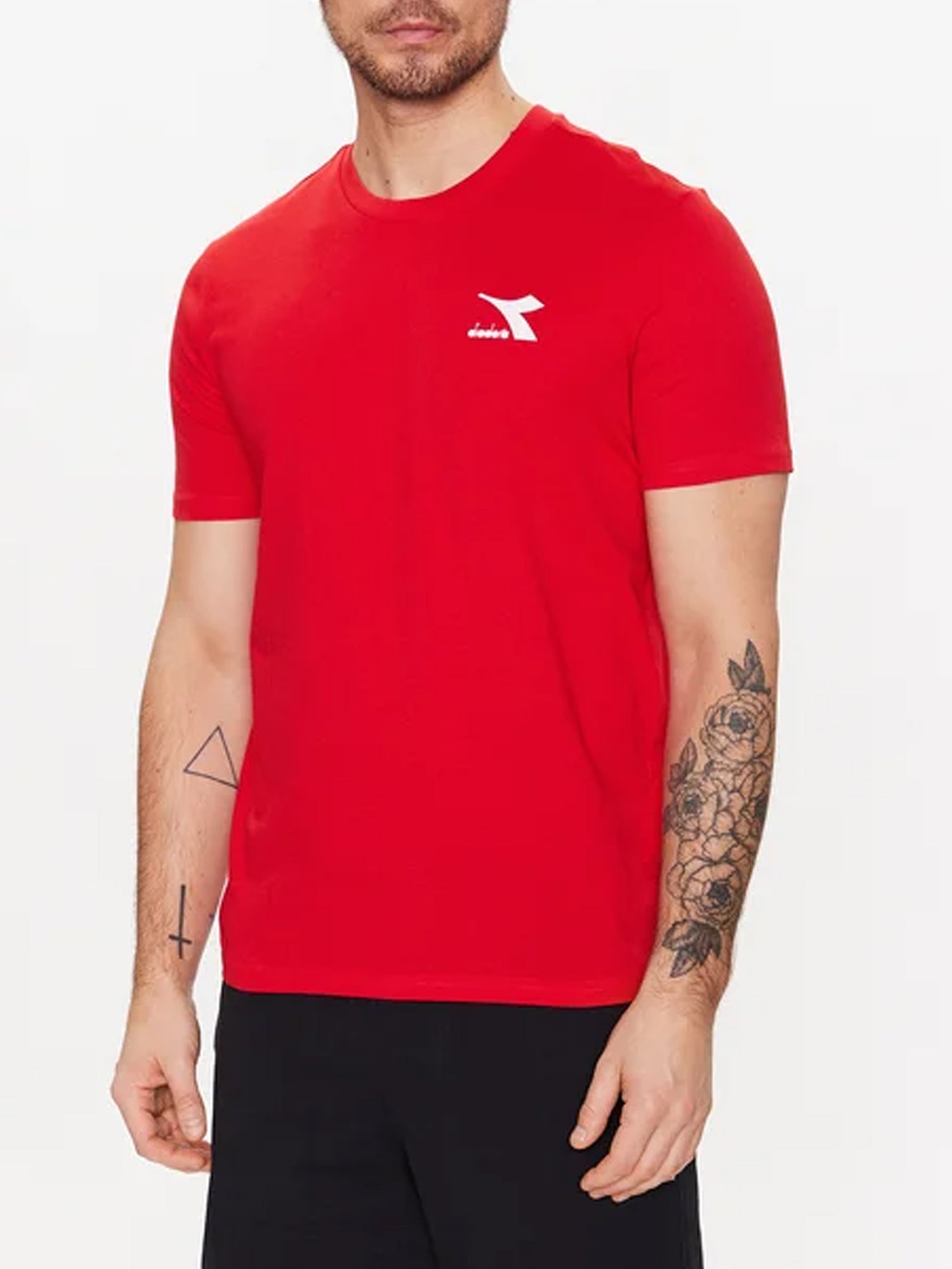 DIADORA T-SHIRT MANICHE CORTE SS CORE ROSSO