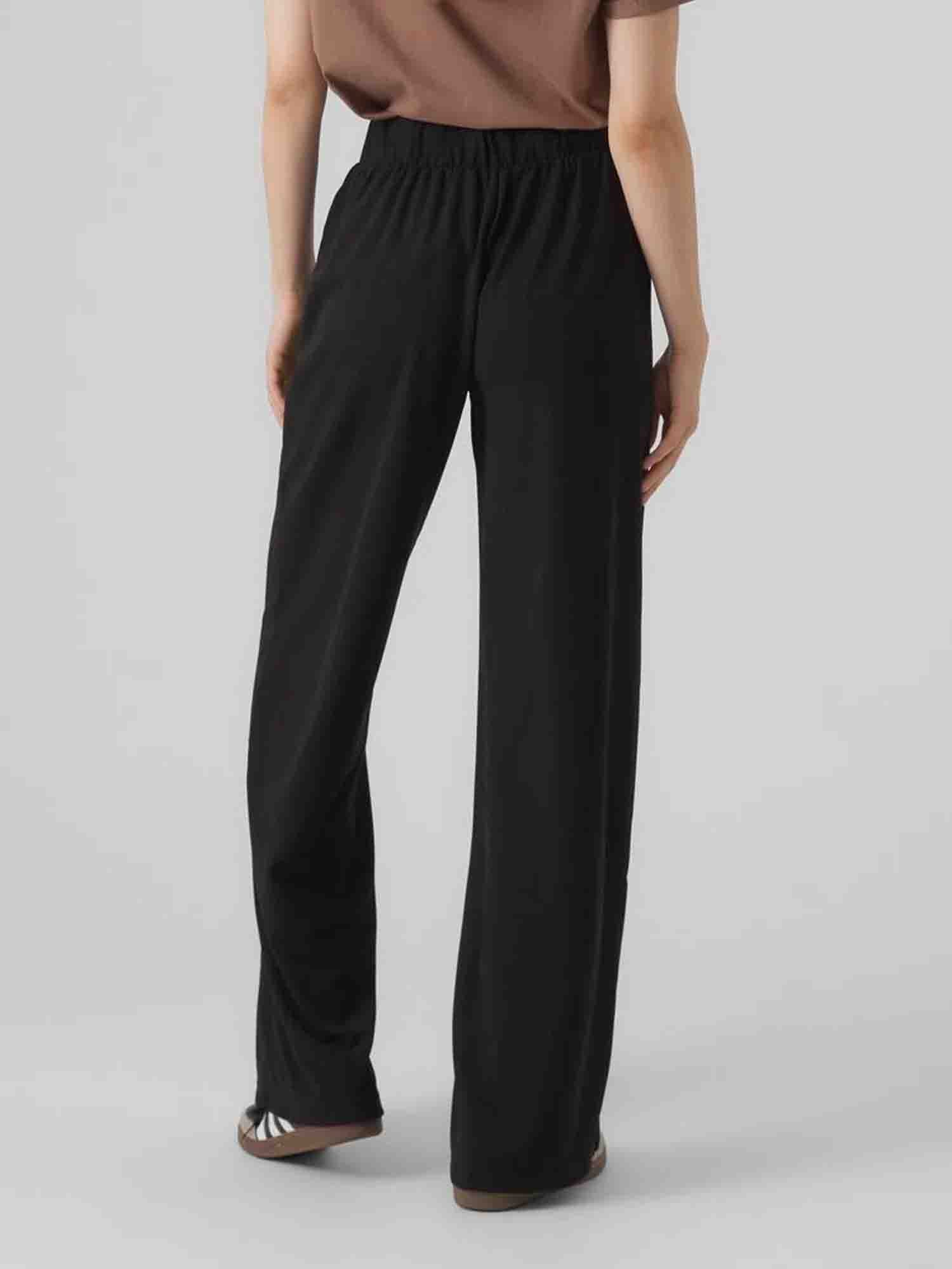 VERO MODA PANTALONI LIVA NERO