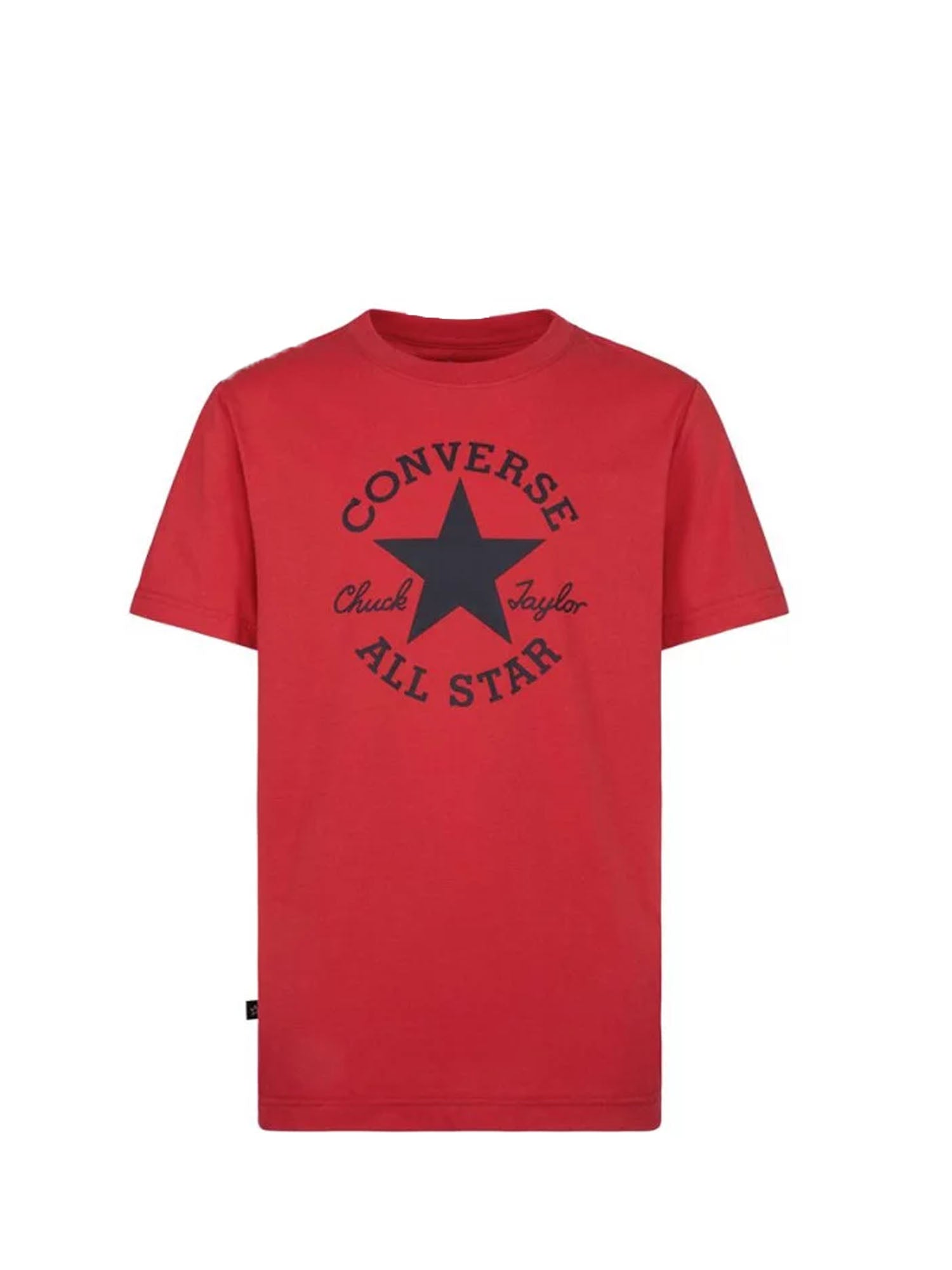 CONVERSE T-SHIRT SUSTAINABLE CORE ROSSO