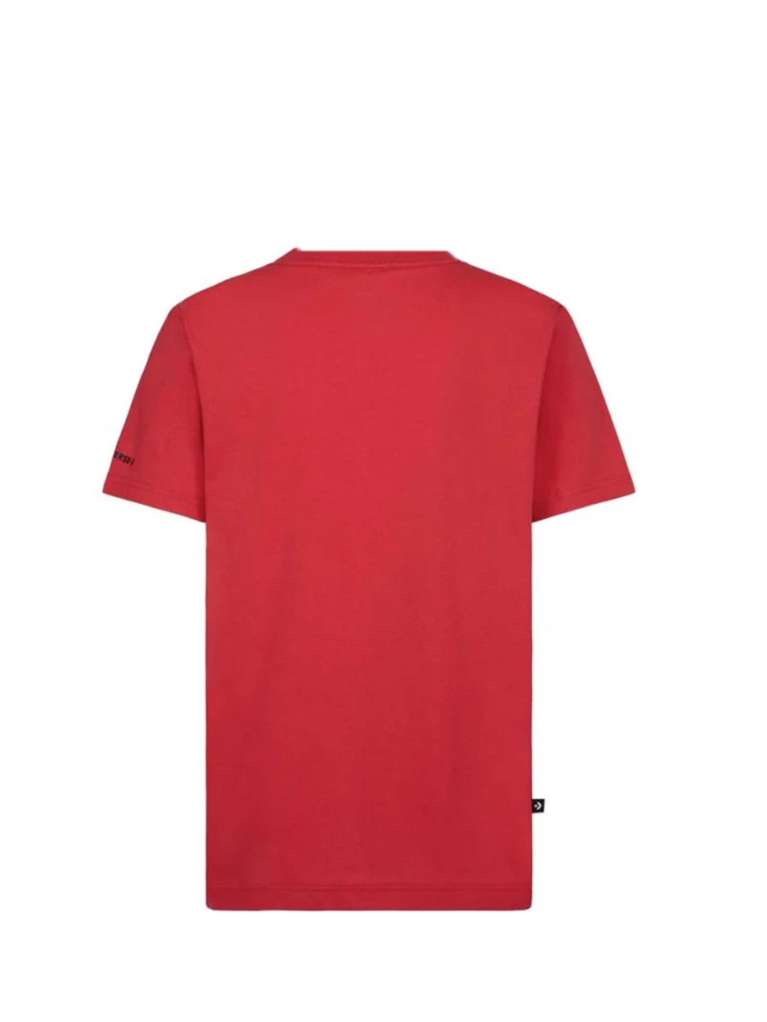 CONVERSE T-SHIRT SUSTAINABLE CORE ROSSO