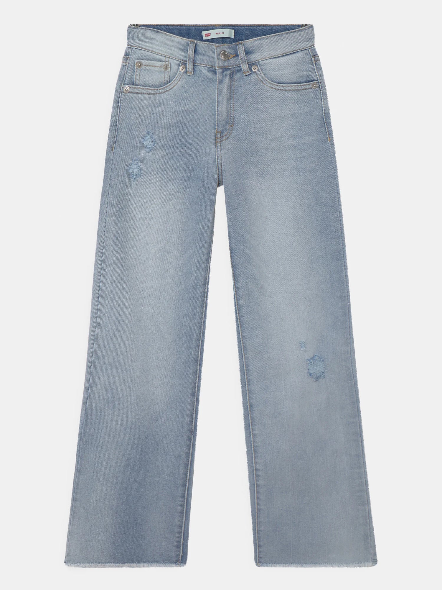 LEVI'S KIDS JEANS WIDE LEG IN DENIM BLU CHIARO