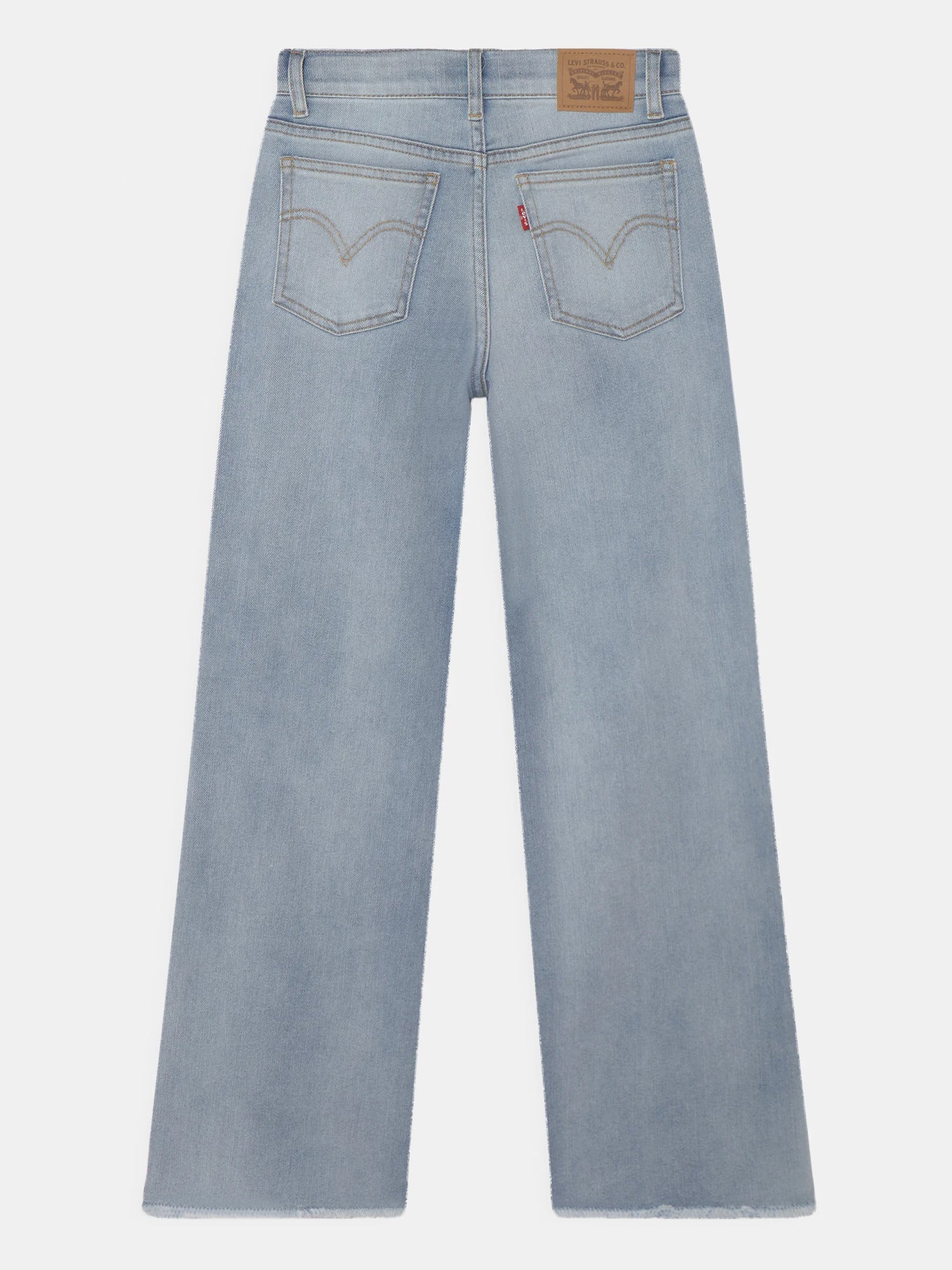 LEVI'S KIDS JEANS WIDE LEG IN DENIM BLU CHIARO