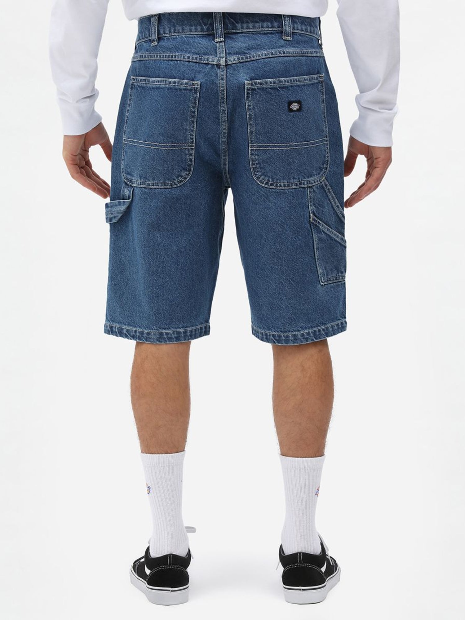 DICKIES SHORTS IN DENIM GARYVILLE BLU