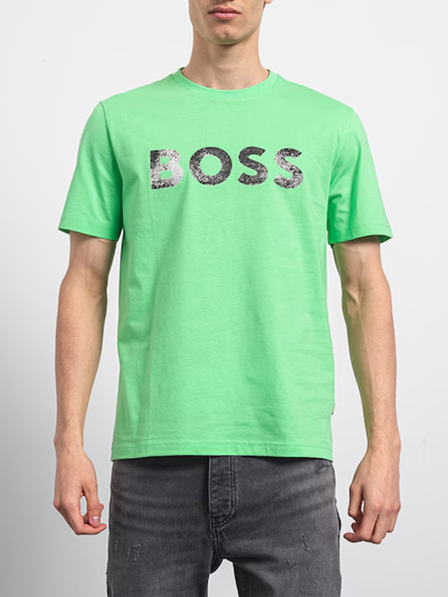 HUGO BOSS T-SHIRT BOSSOCEAN VERDE ACIDO