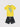 CHAMPION COMPLETO MARE T-SHIRT E COSTUME GIALLO-NERO