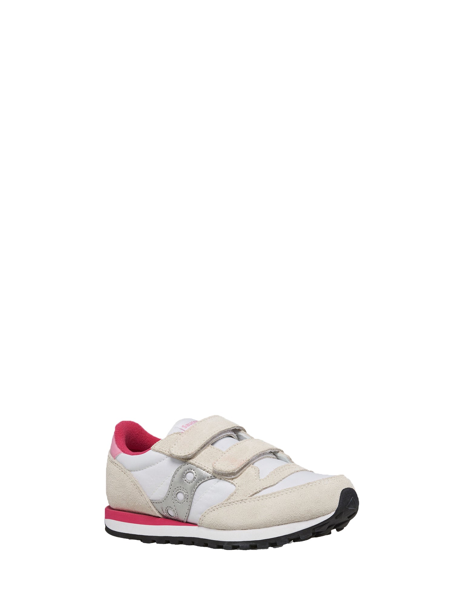 SAUCONY SNEAKERS JAZZ DOUBLE HOOK & LOOP BIANCO - ROSA