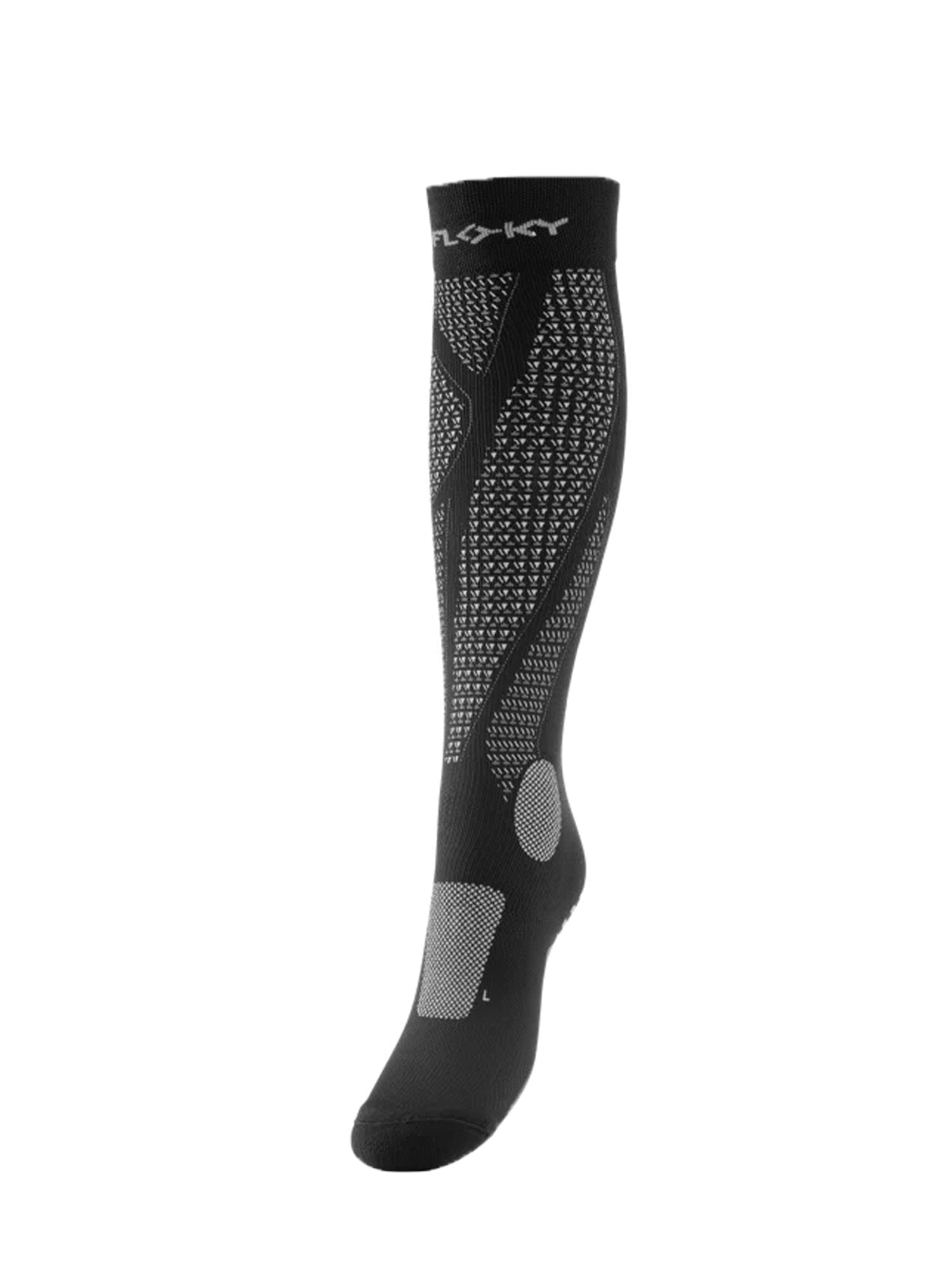 FLOKYSOCKS CALZE RUN UP LONG NERO