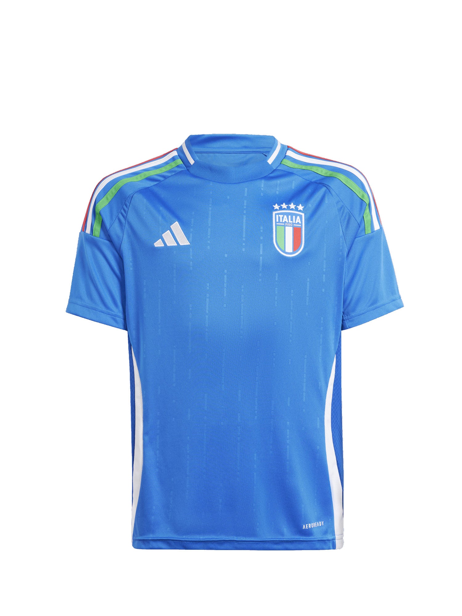 ADIDAS MAGLIA ITALIA HOME 24 JUNIOR AZZURRO