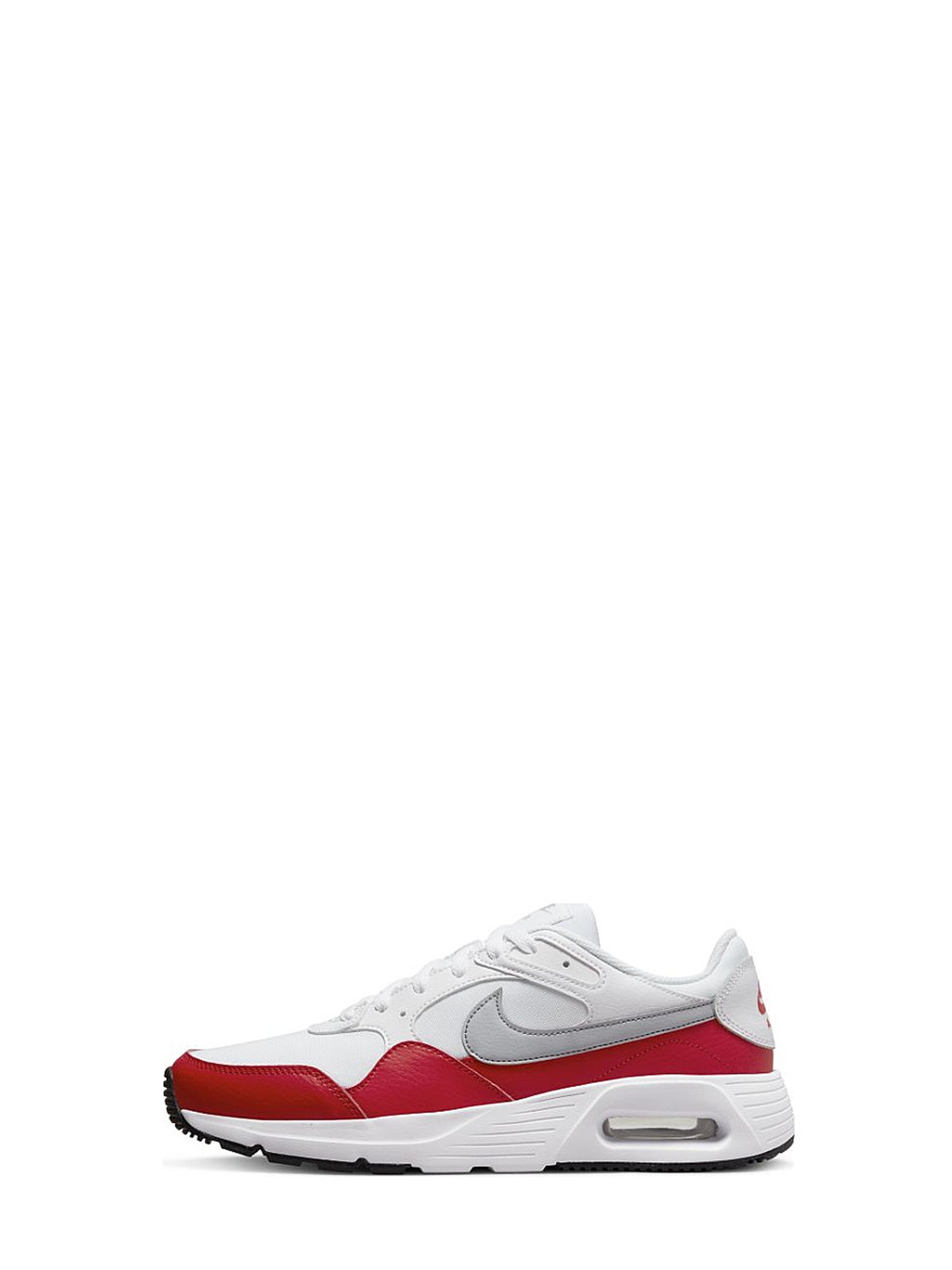 NIKE SNEAKERS AIR MAX SC BIANCO-ROSSO