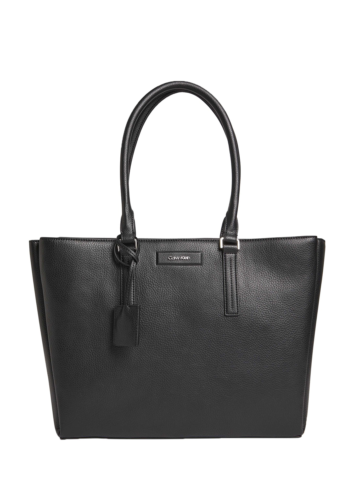 CALVIN KLEIN BORSA SHOPPER DRESSED SLIM TOTE NERO