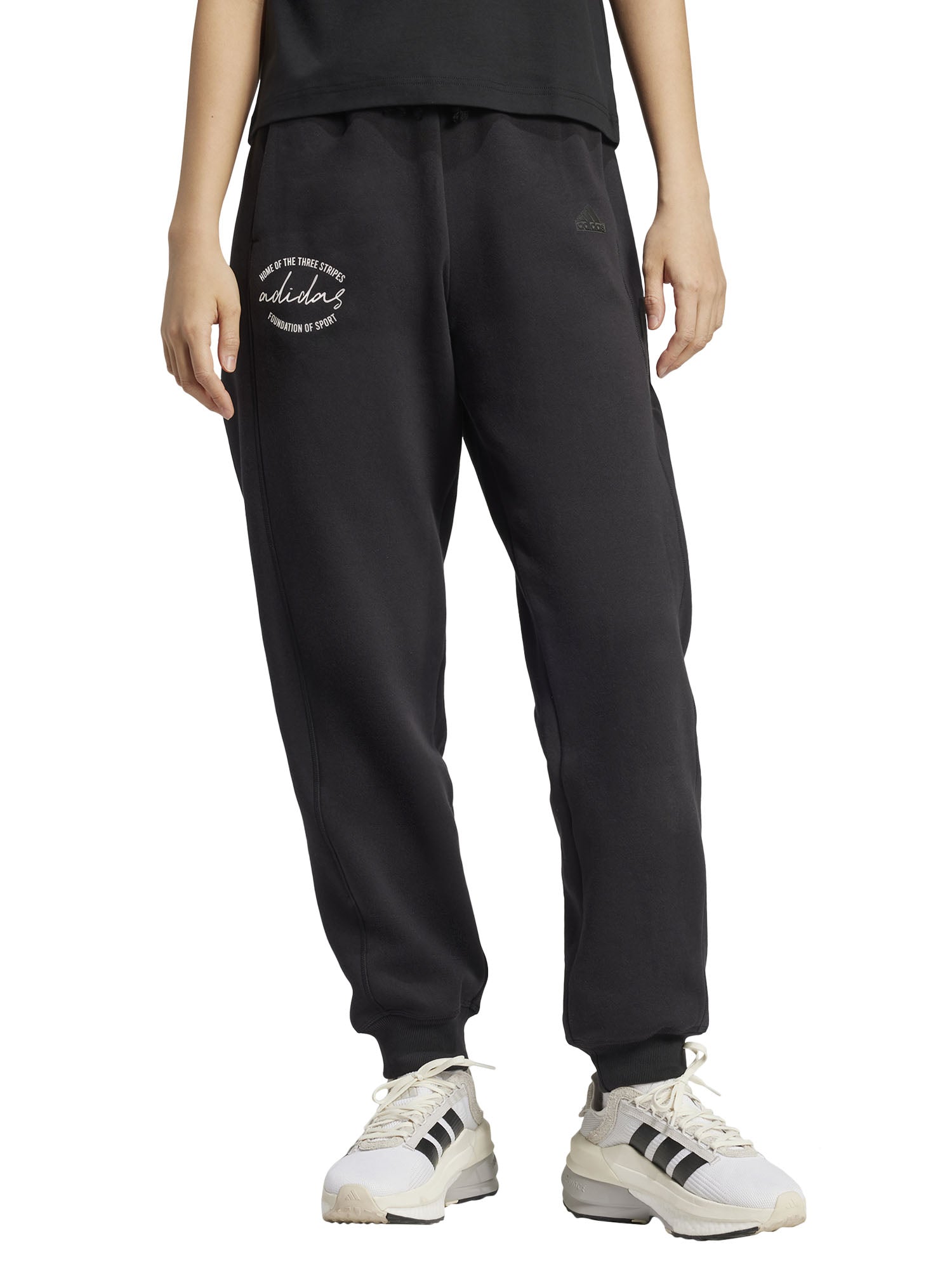 ADIDAS PANTALONI SPORTIVI W BLUV Q3 NERO