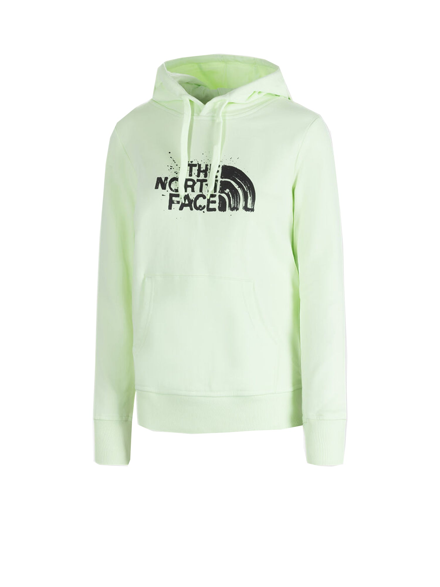 THE NORTH FACE FELPA CON CAPPUCCIO NEW LOGO VERDE LIME